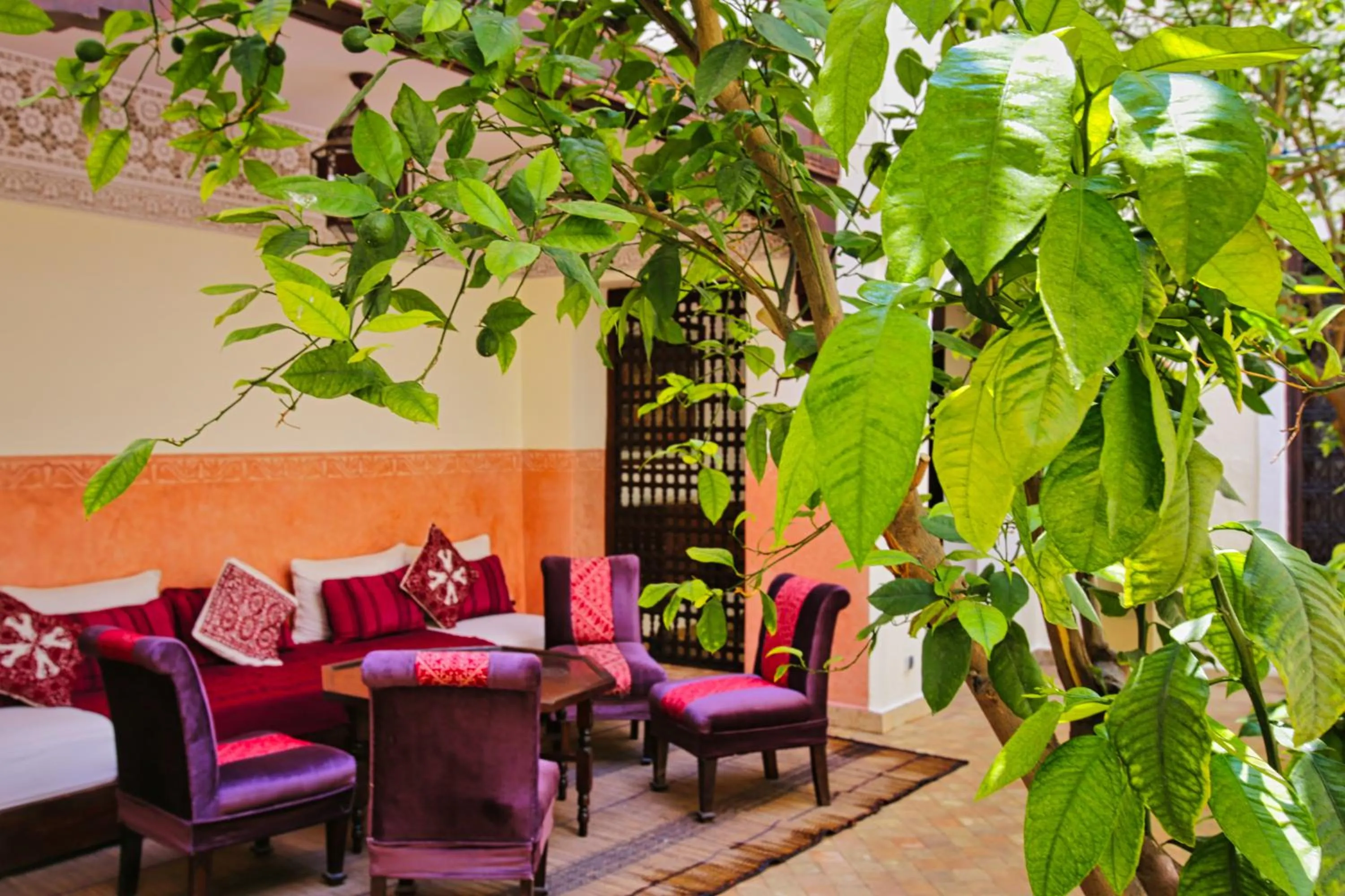 Lobby or reception in Riad du Ciel Marrakech