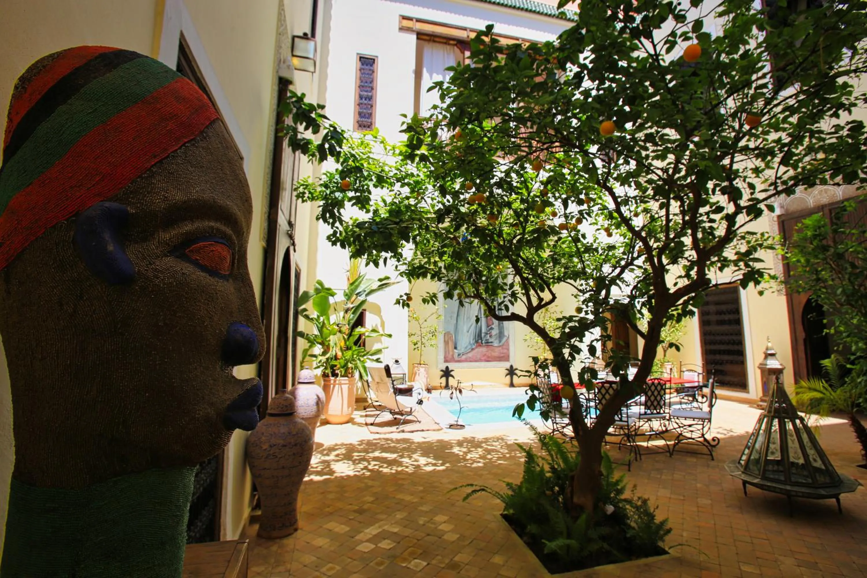 Patio in Riad du Ciel Marrakech