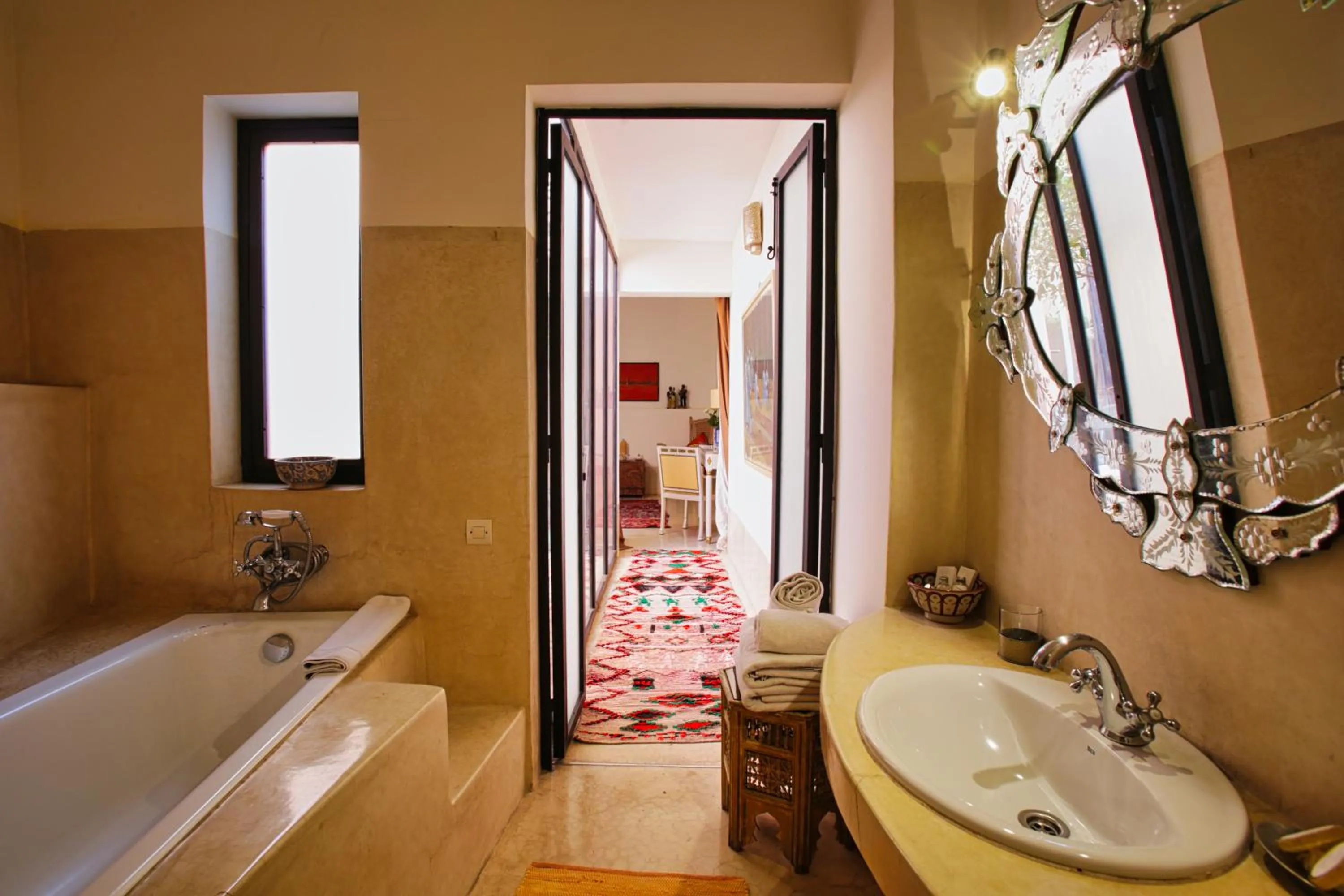 Bathroom in Riad du Ciel Marrakech