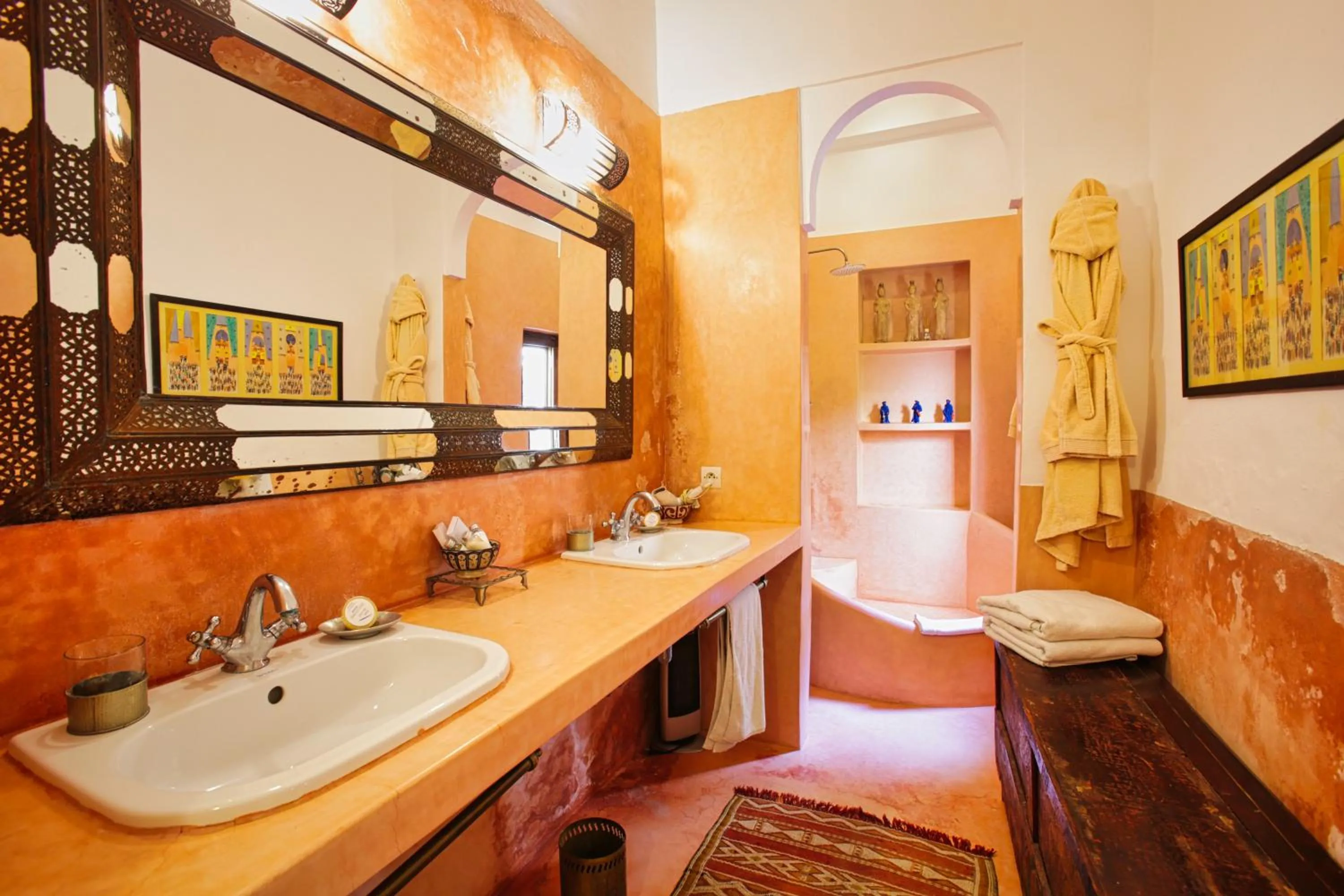 Bathroom in Riad du Ciel Marrakech