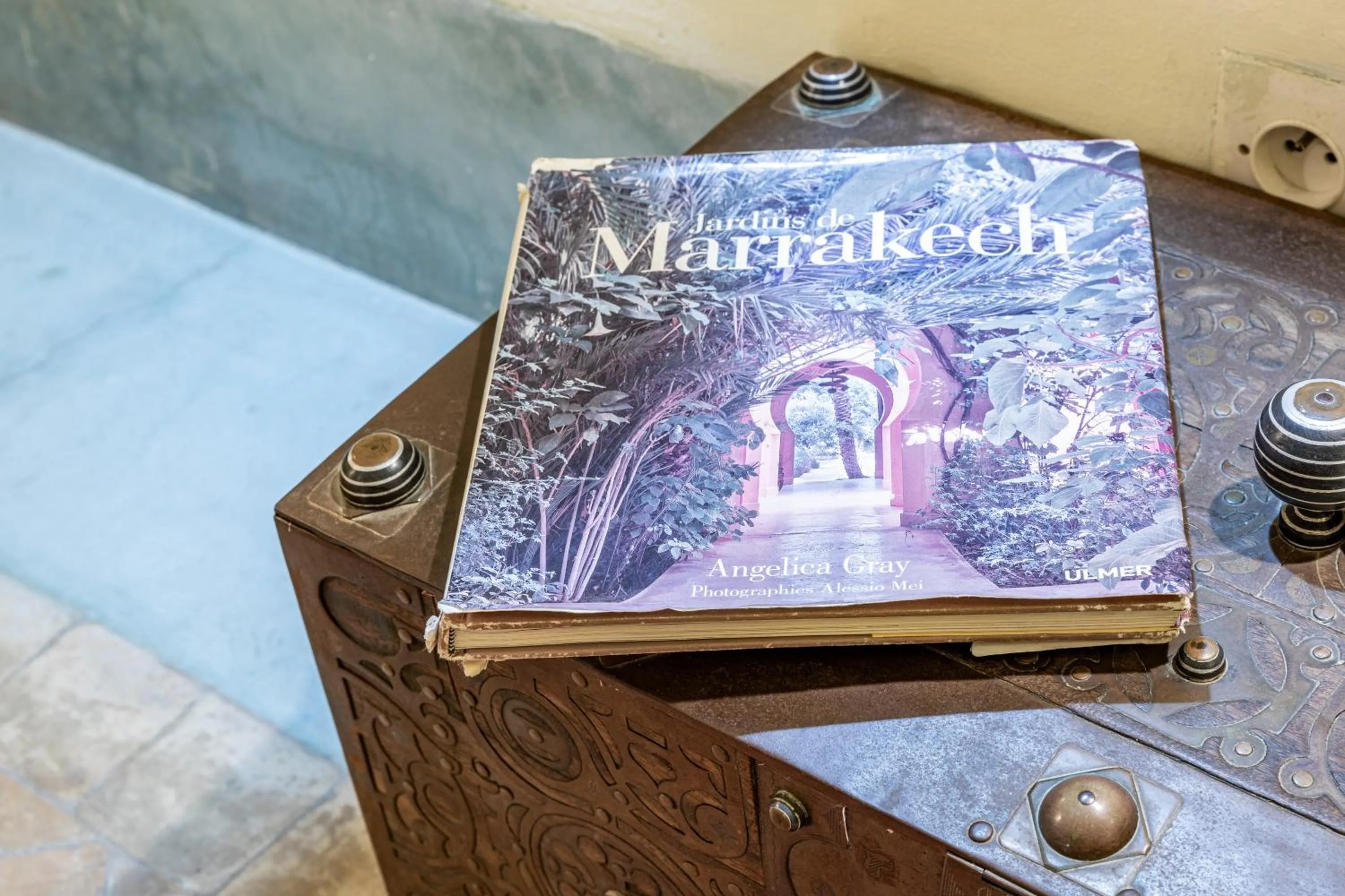 Decorative detail in Riad du Ciel Marrakech