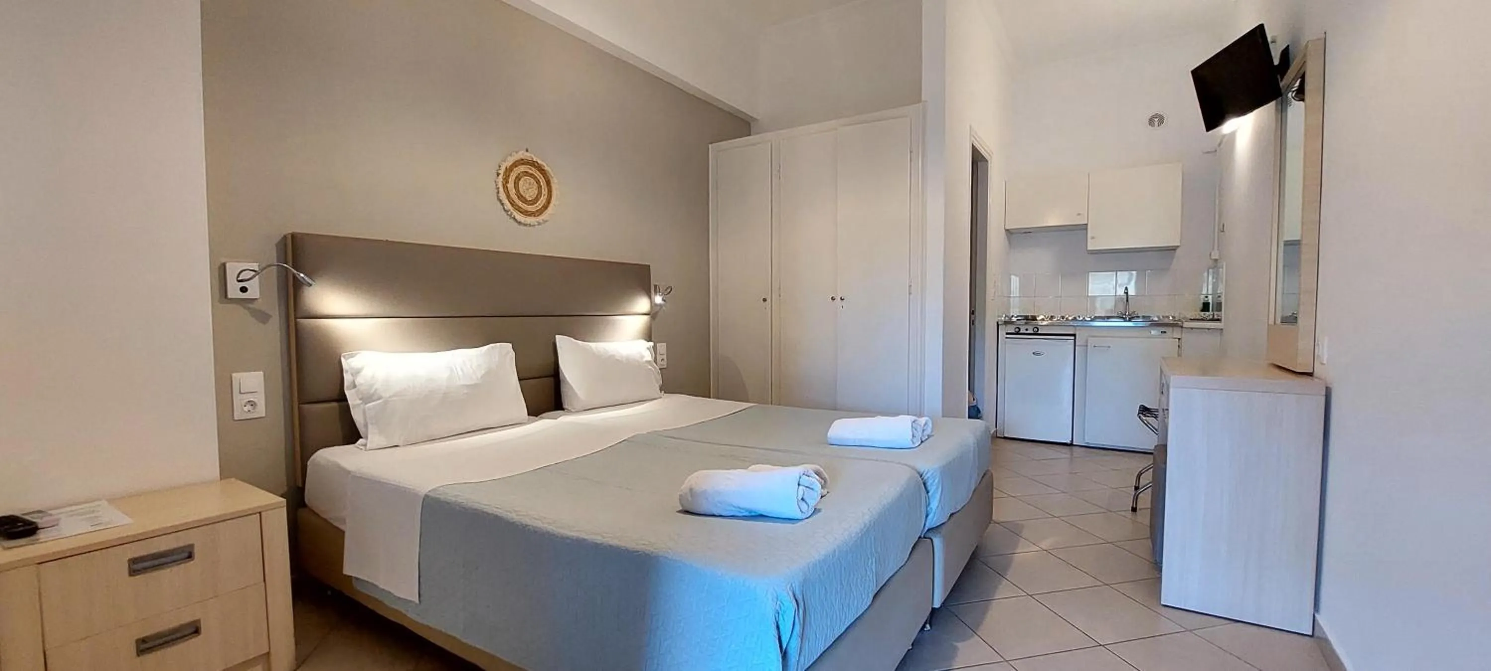 Bed in Anemona Studios