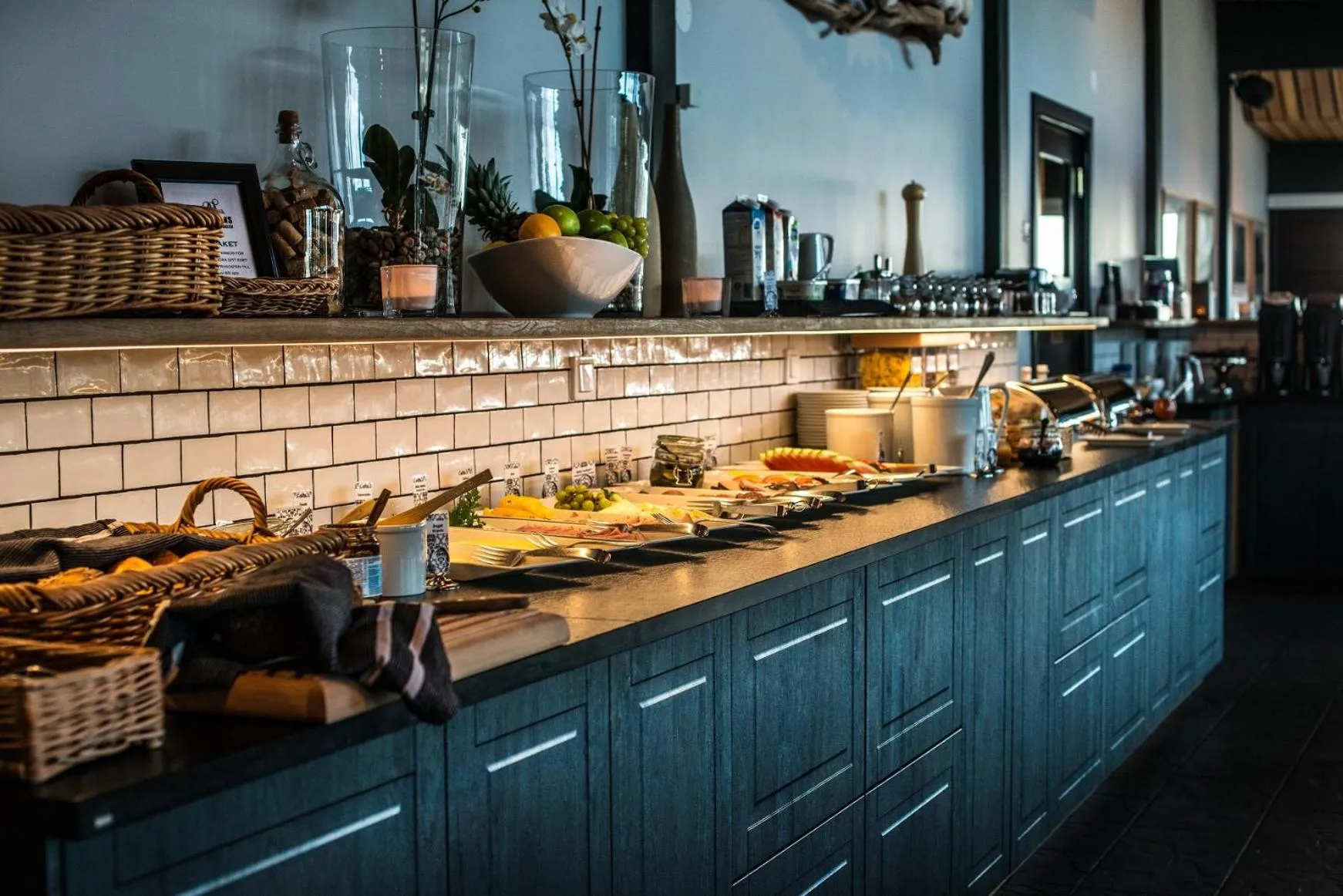 Buffet breakfast in Eriks Villa