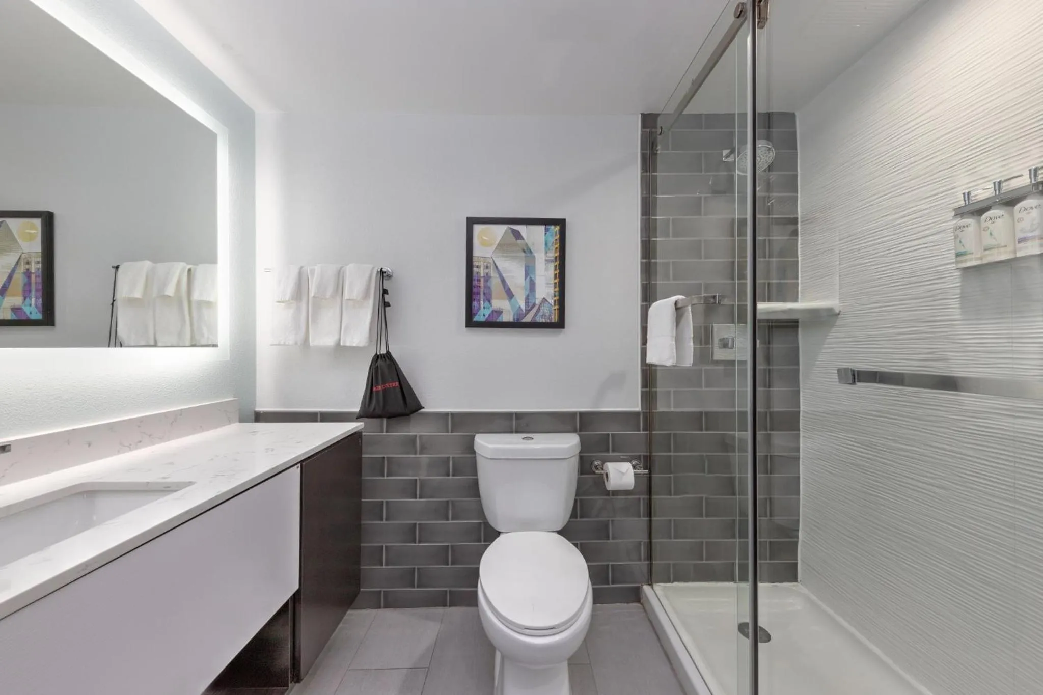 Bathroom in Holiday Inn Express - Dallas Downtown by IHG