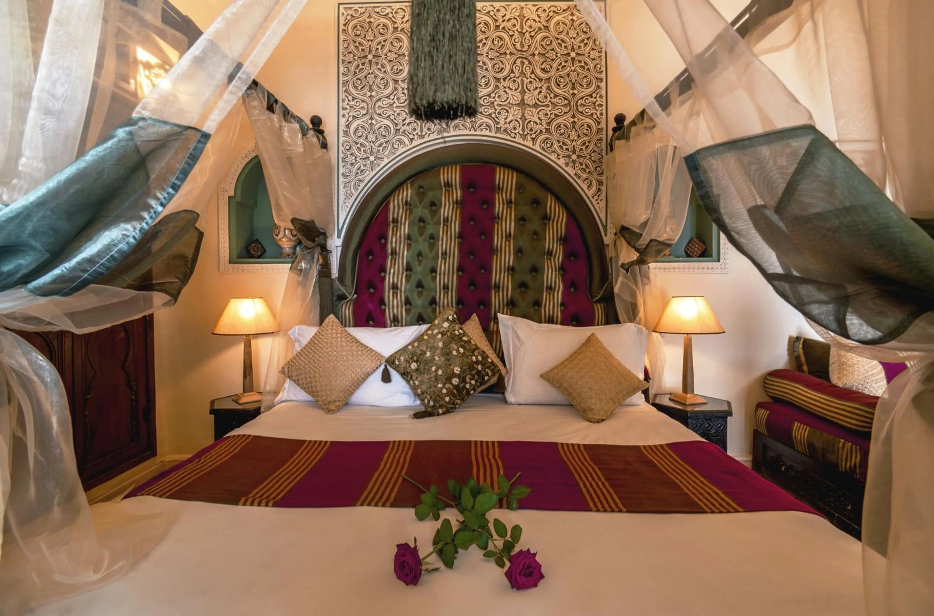 Bedroom, Bed in Riad Anabel