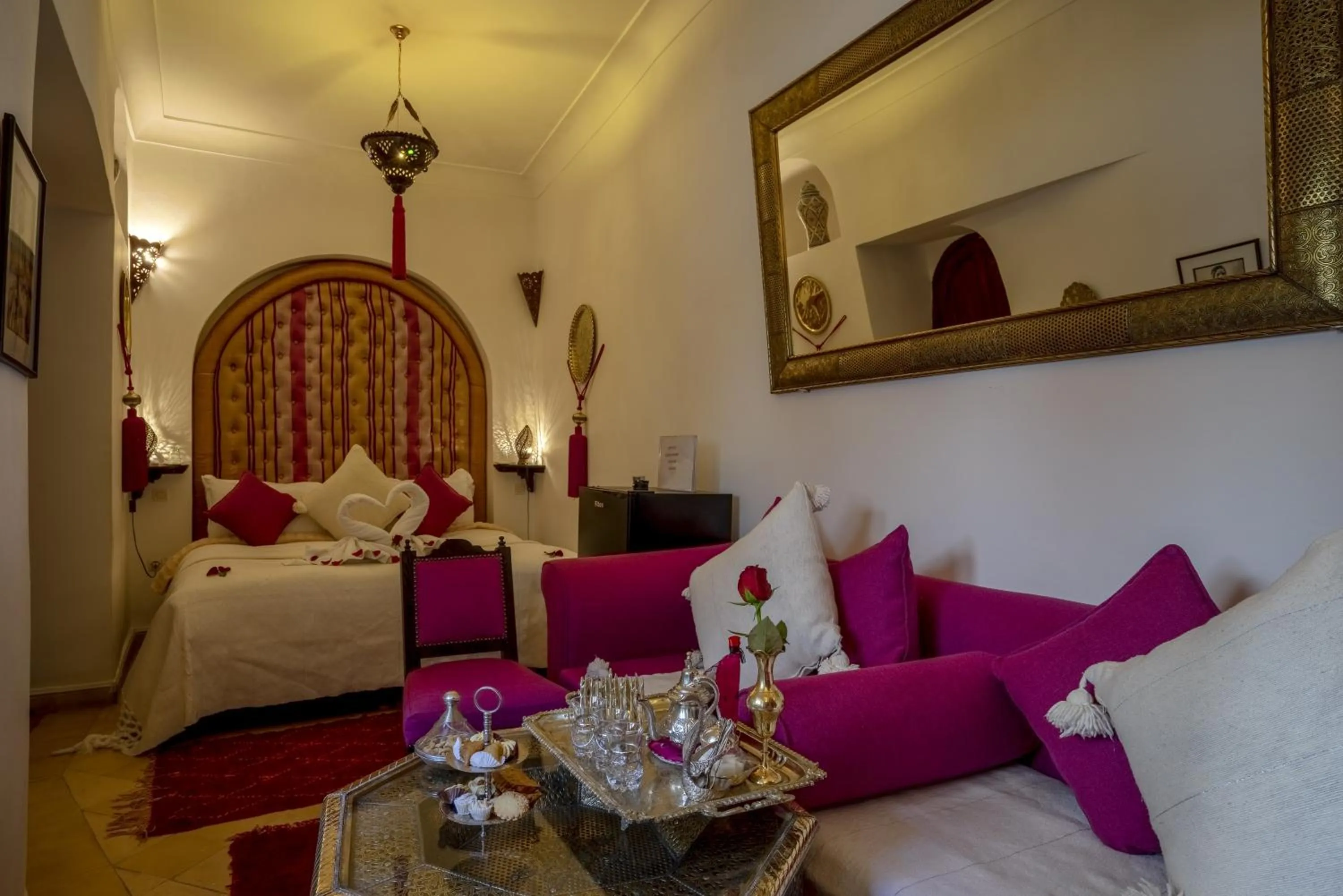 Bedroom, Bed in Riad Anabel