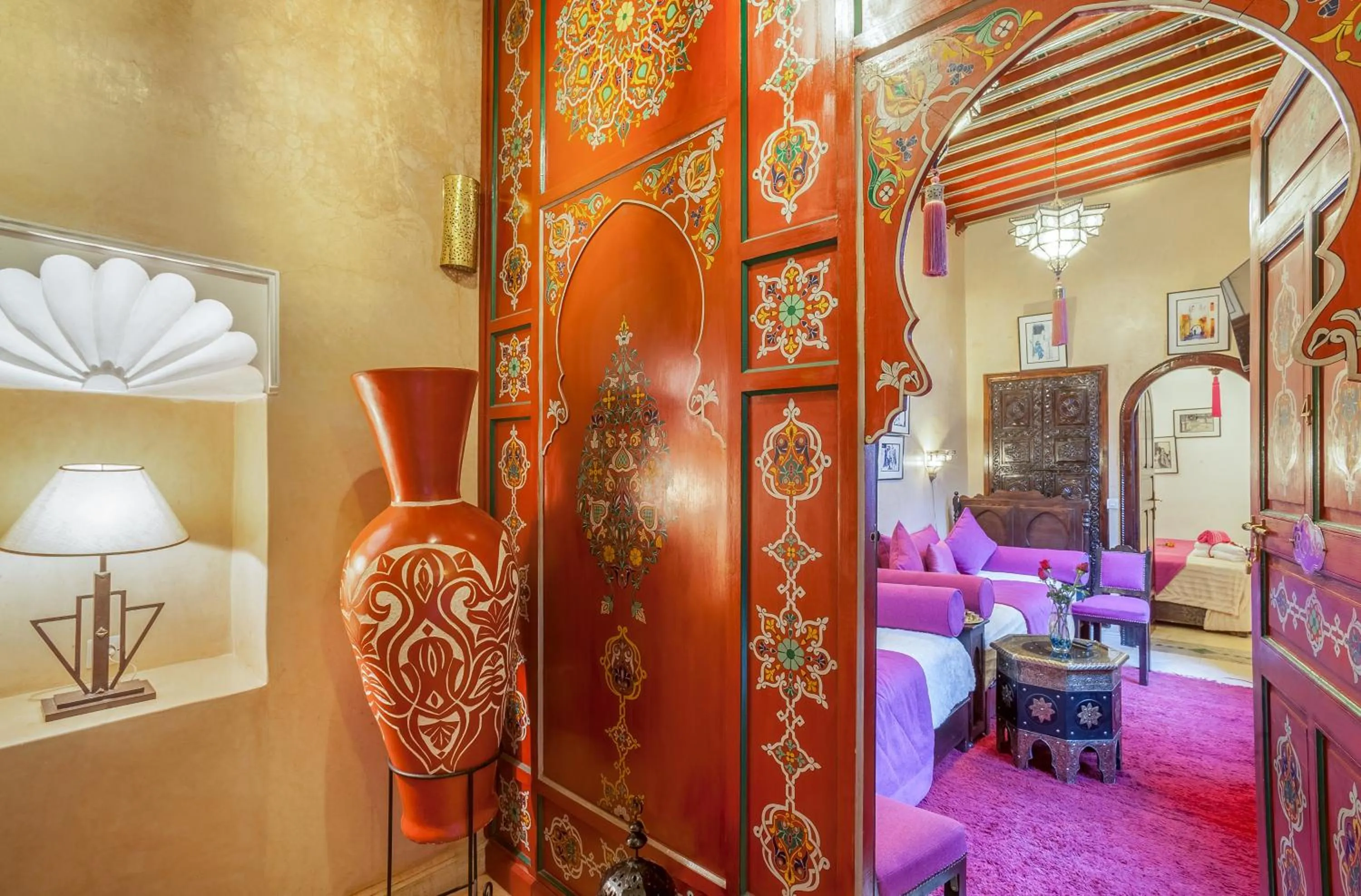 Decorative detail in Riad Anabel