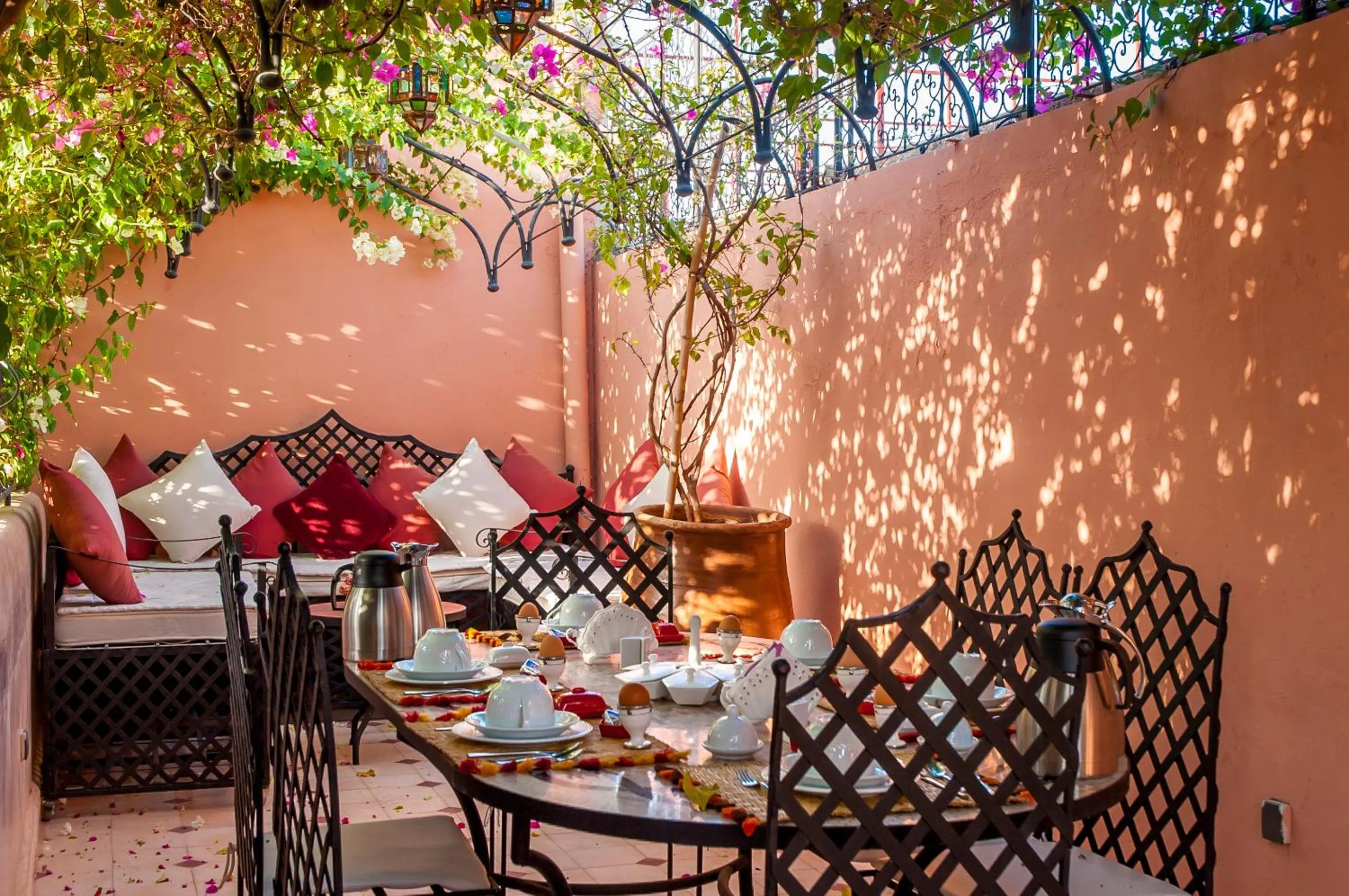 Patio in Riad Anabel
