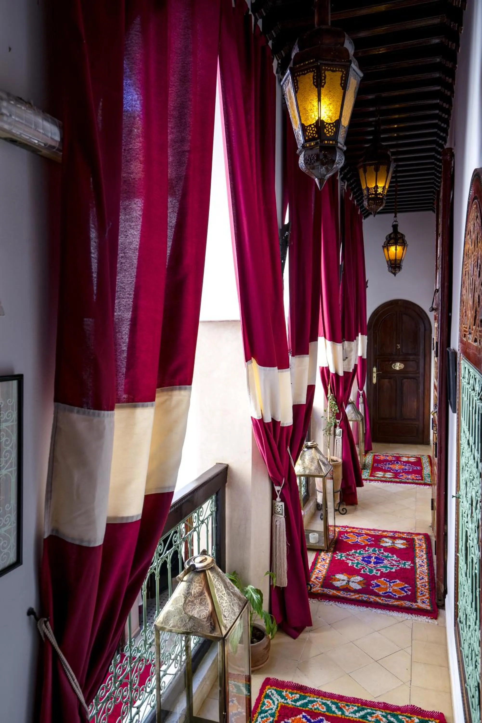 Area and facilities, Bed in Riad Anabel