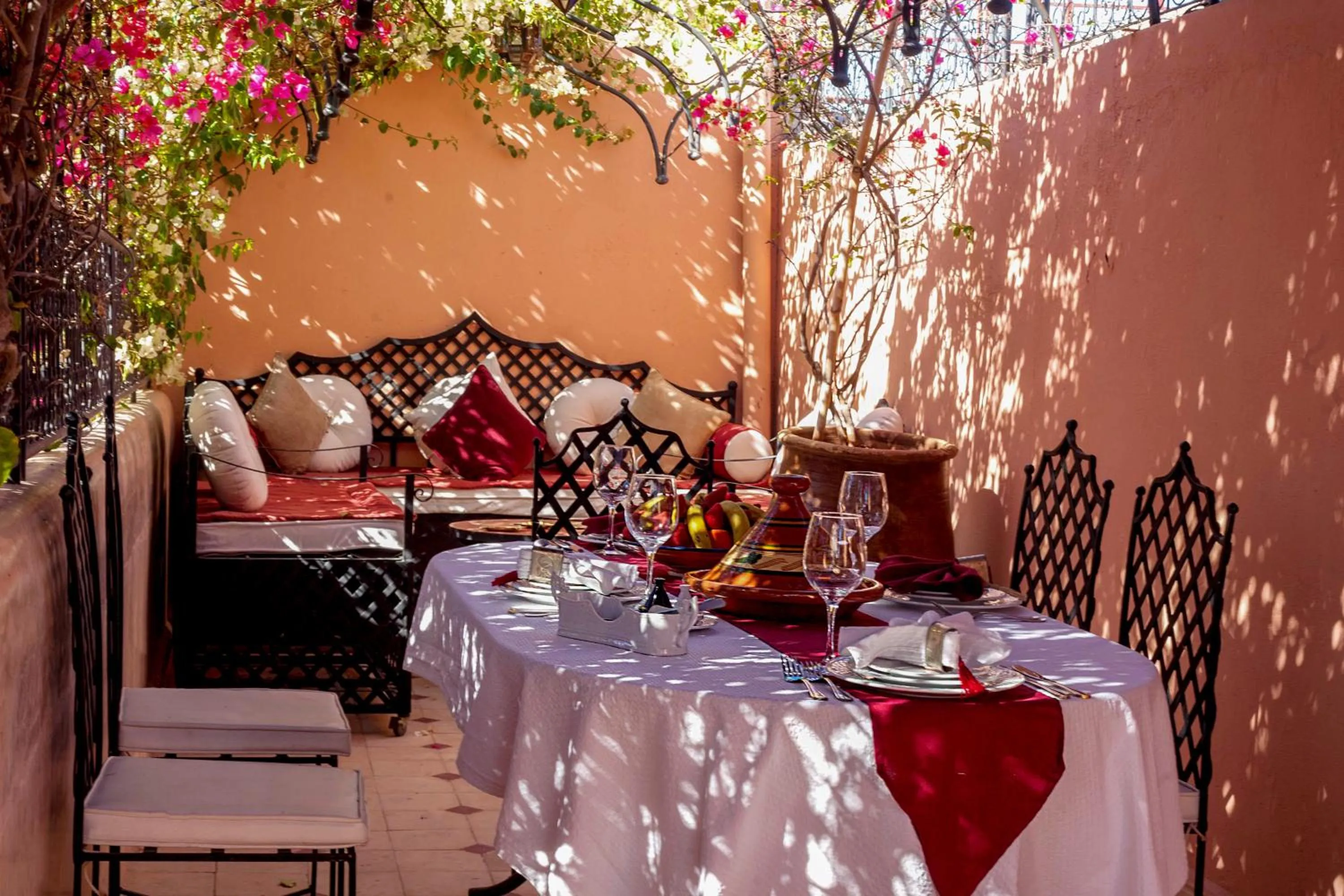 Patio in Riad Anabel