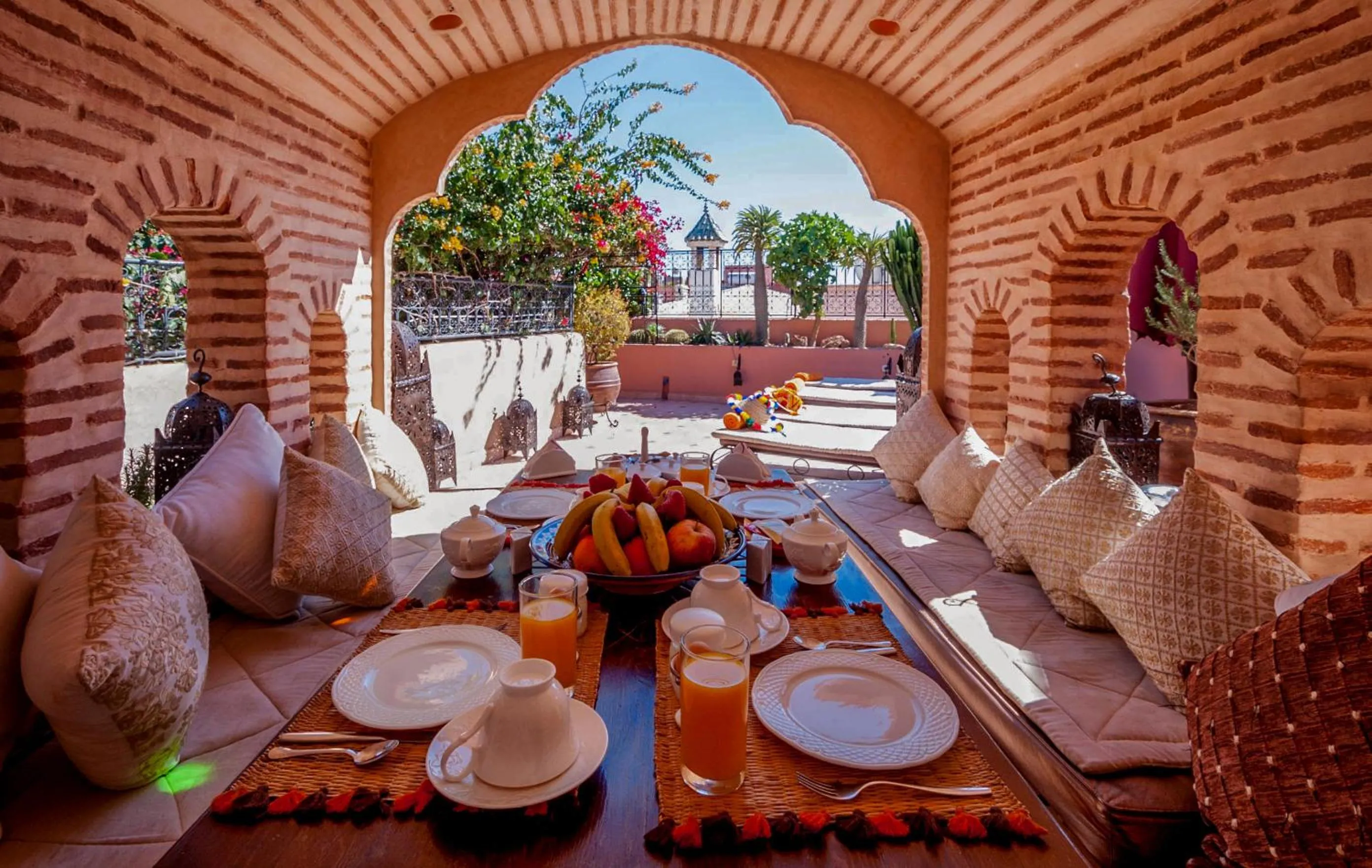 Patio in Riad Anabel