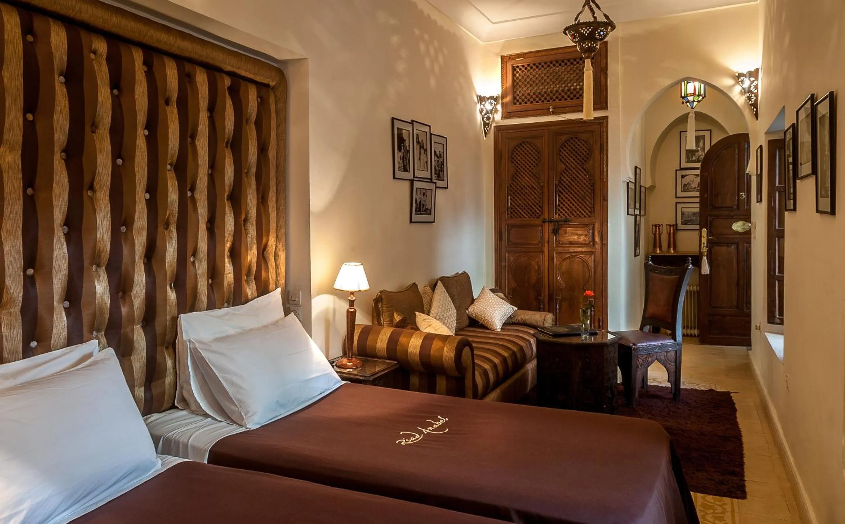 Bedroom, Bed in Riad Anabel