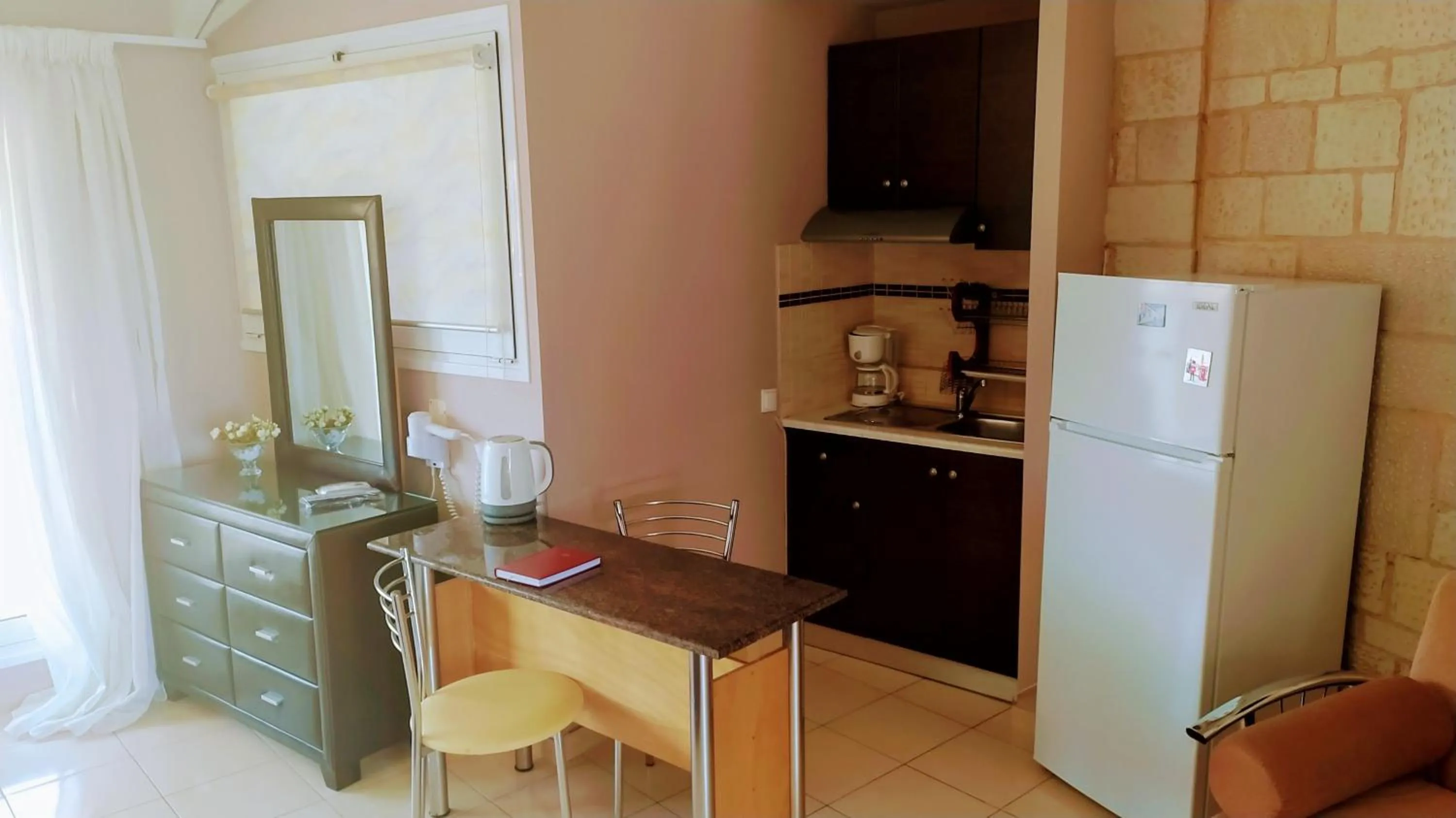 Kitchen or kitchenette in Girogiali beach hotel - Adults only