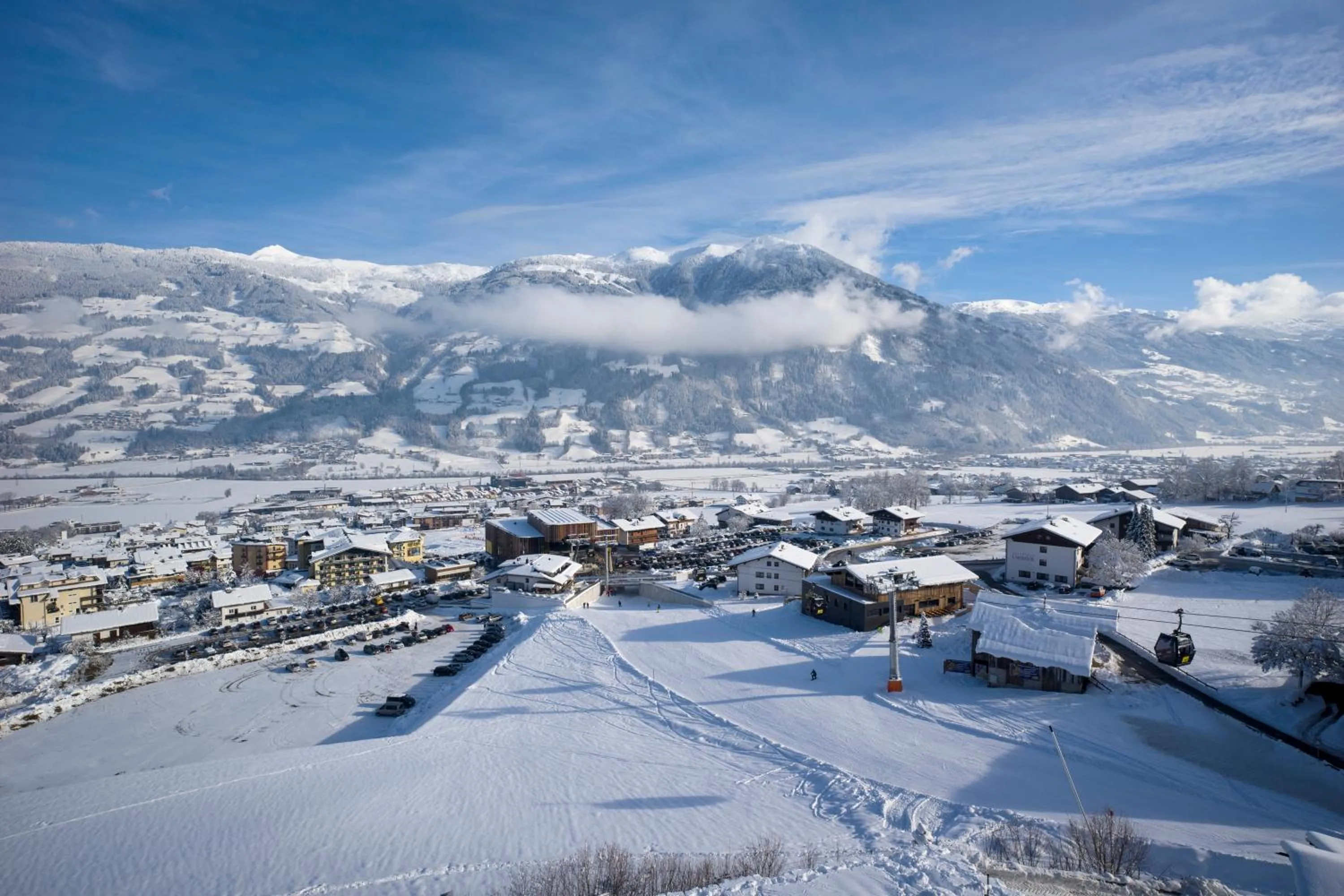 View (from property/room) in Hotel Waldfriede - Der Logenplatz im Zillertal