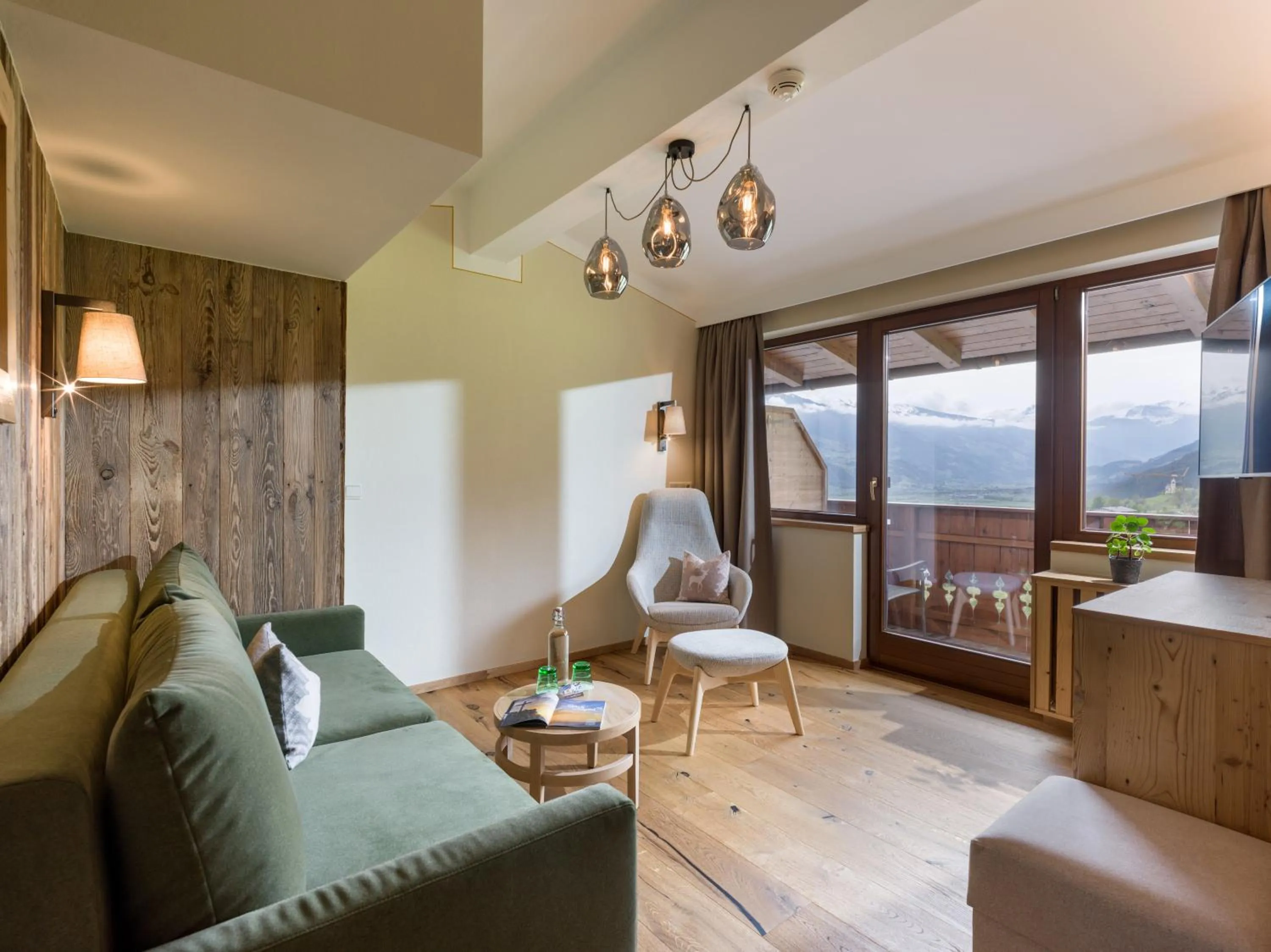 View (from property/room) in Hotel Waldfriede - Der Logenplatz im Zillertal