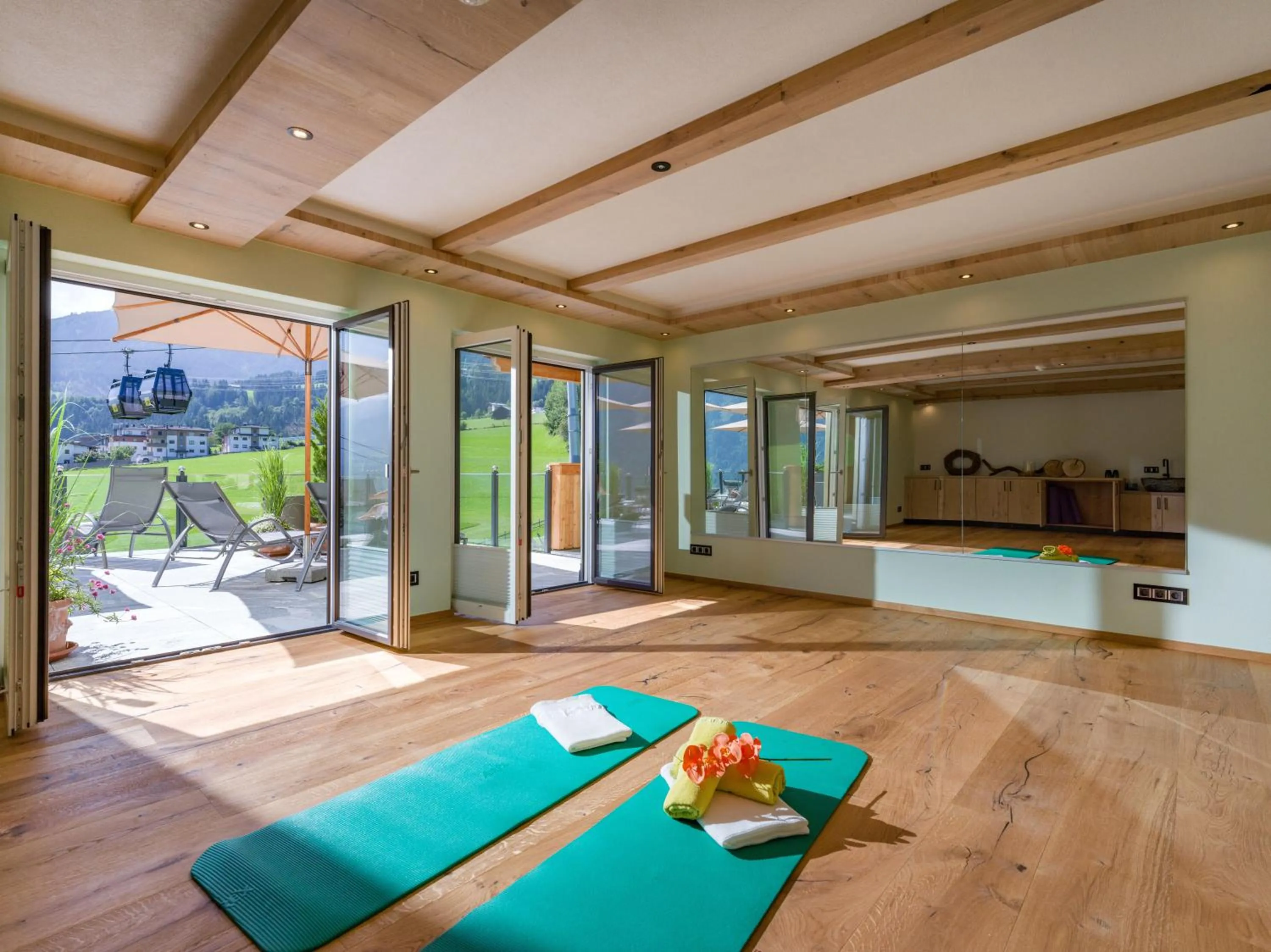 Spa and wellness centre/facilities in Hotel Waldfriede - Der Logenplatz im Zillertal