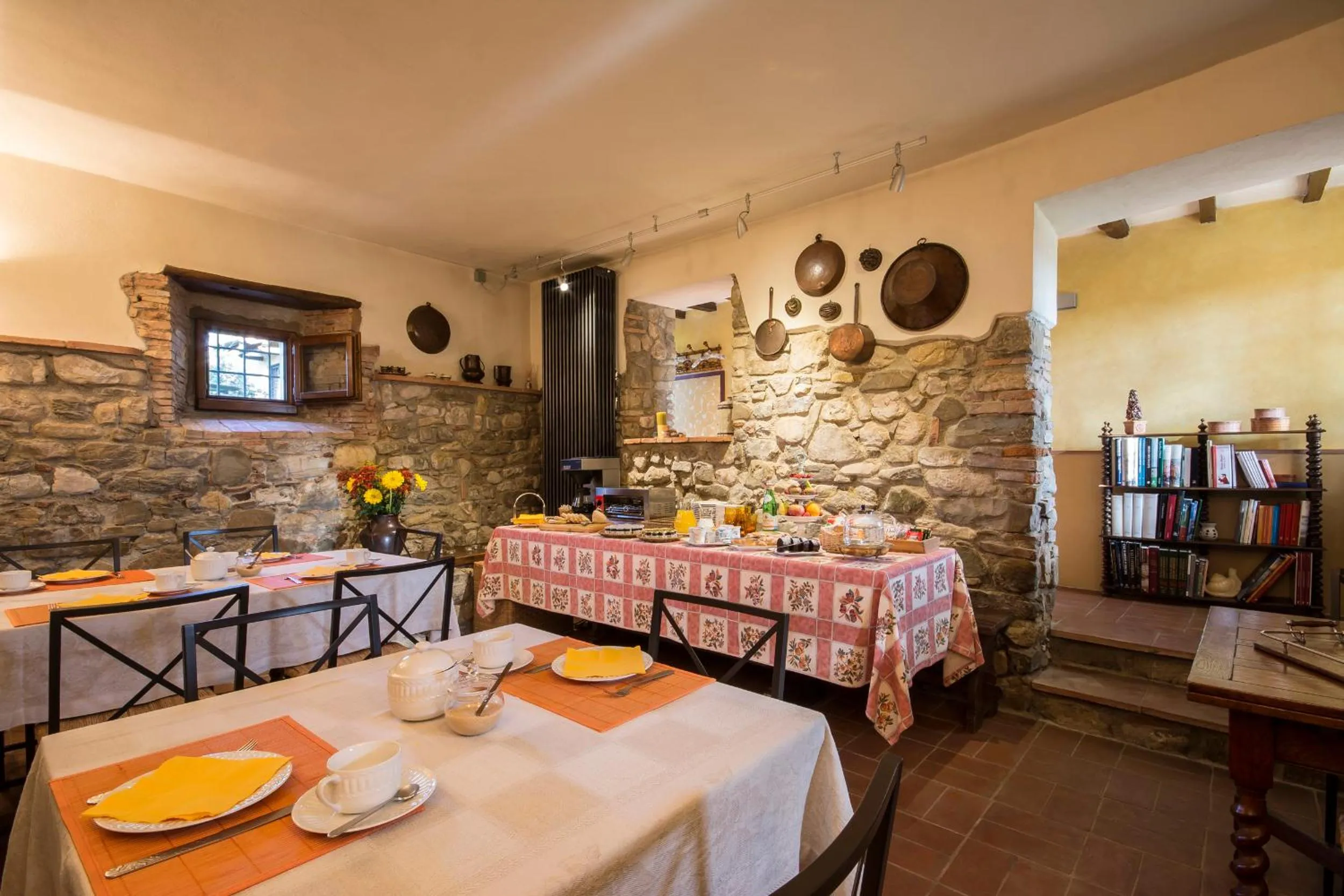 Buffet breakfast in Il Nido di Gabbiano