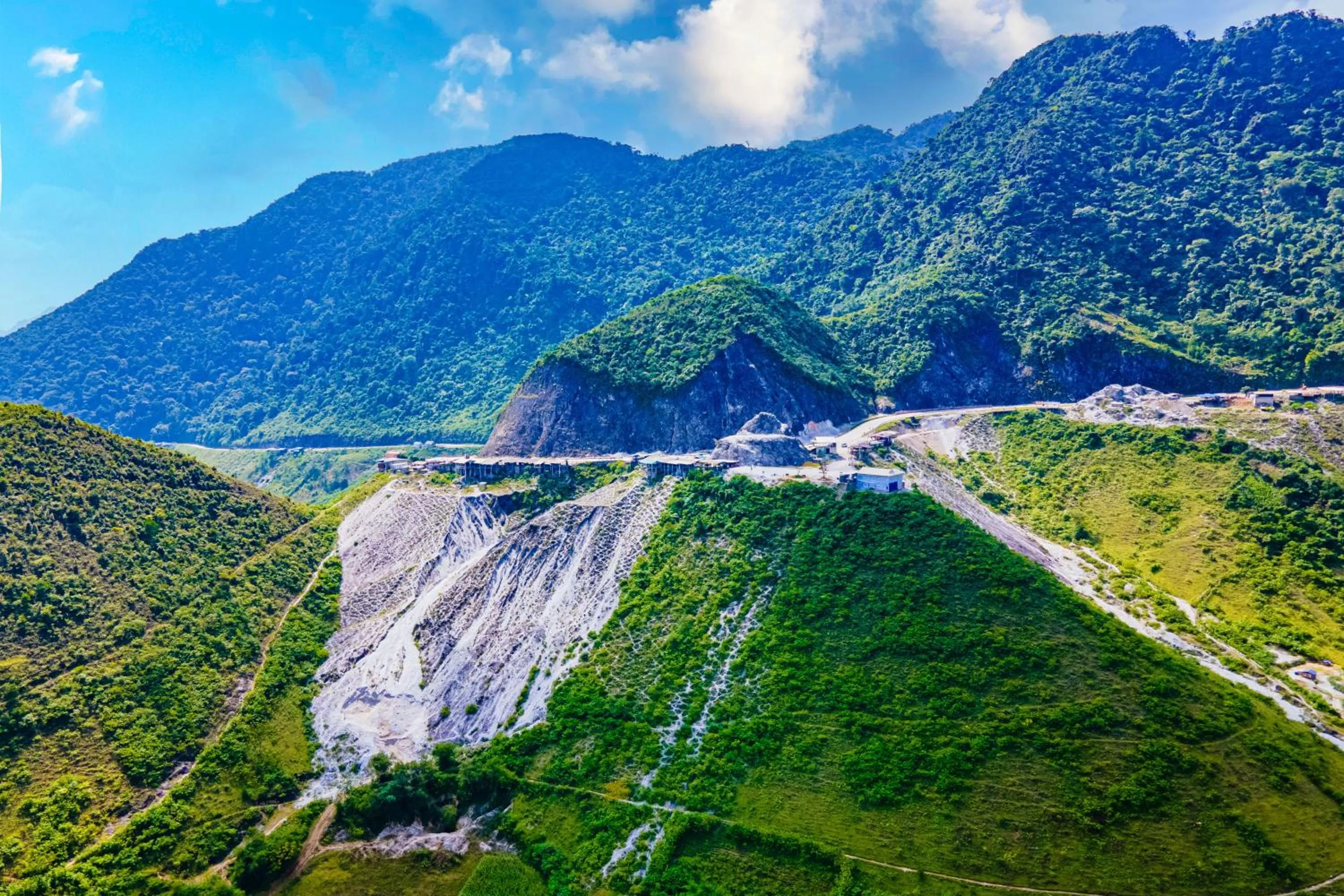 Natural landscape in Mai Chau Mountain View Resort