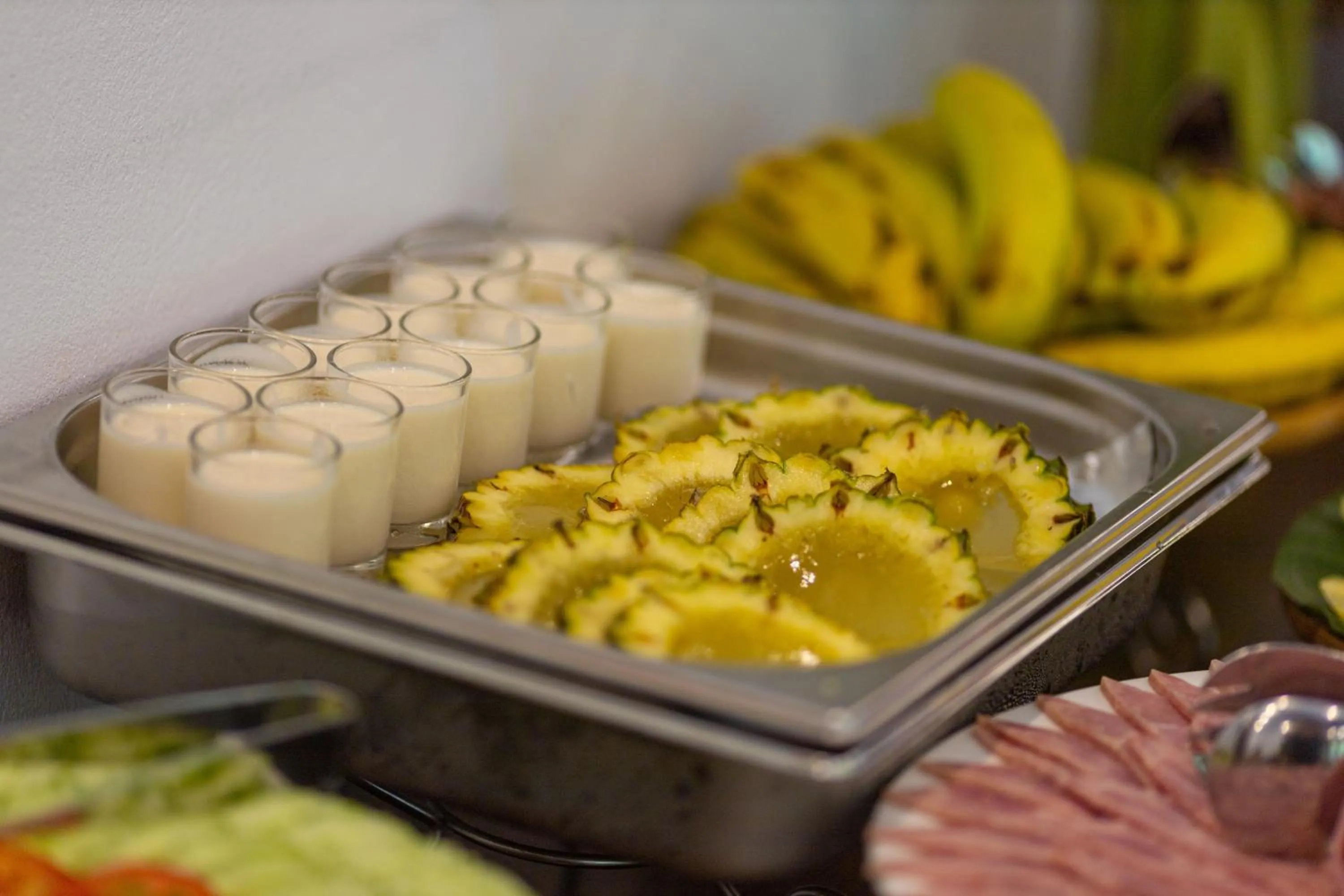 Buffet breakfast in Mai Chau Mountain View Resort