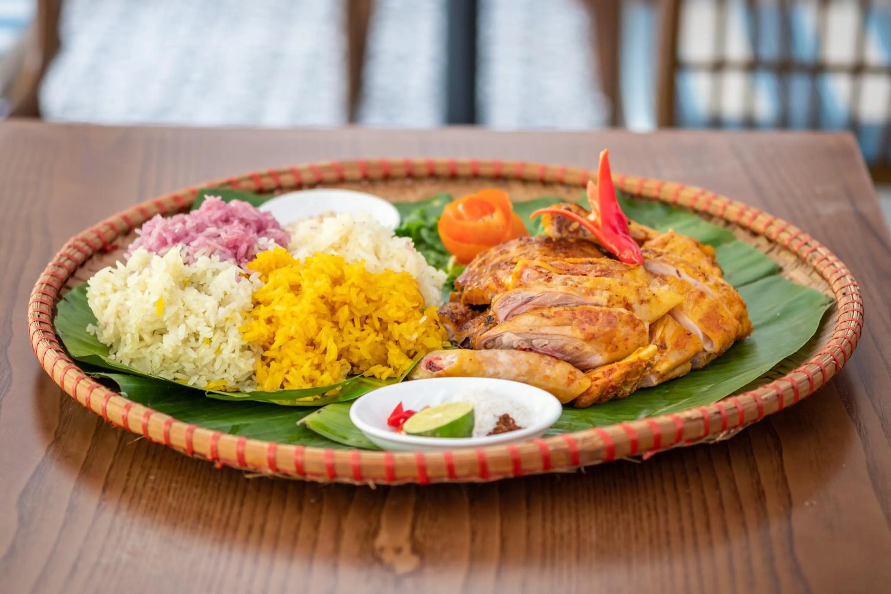 Food and drinks in Mai Chau Mountain View Resort