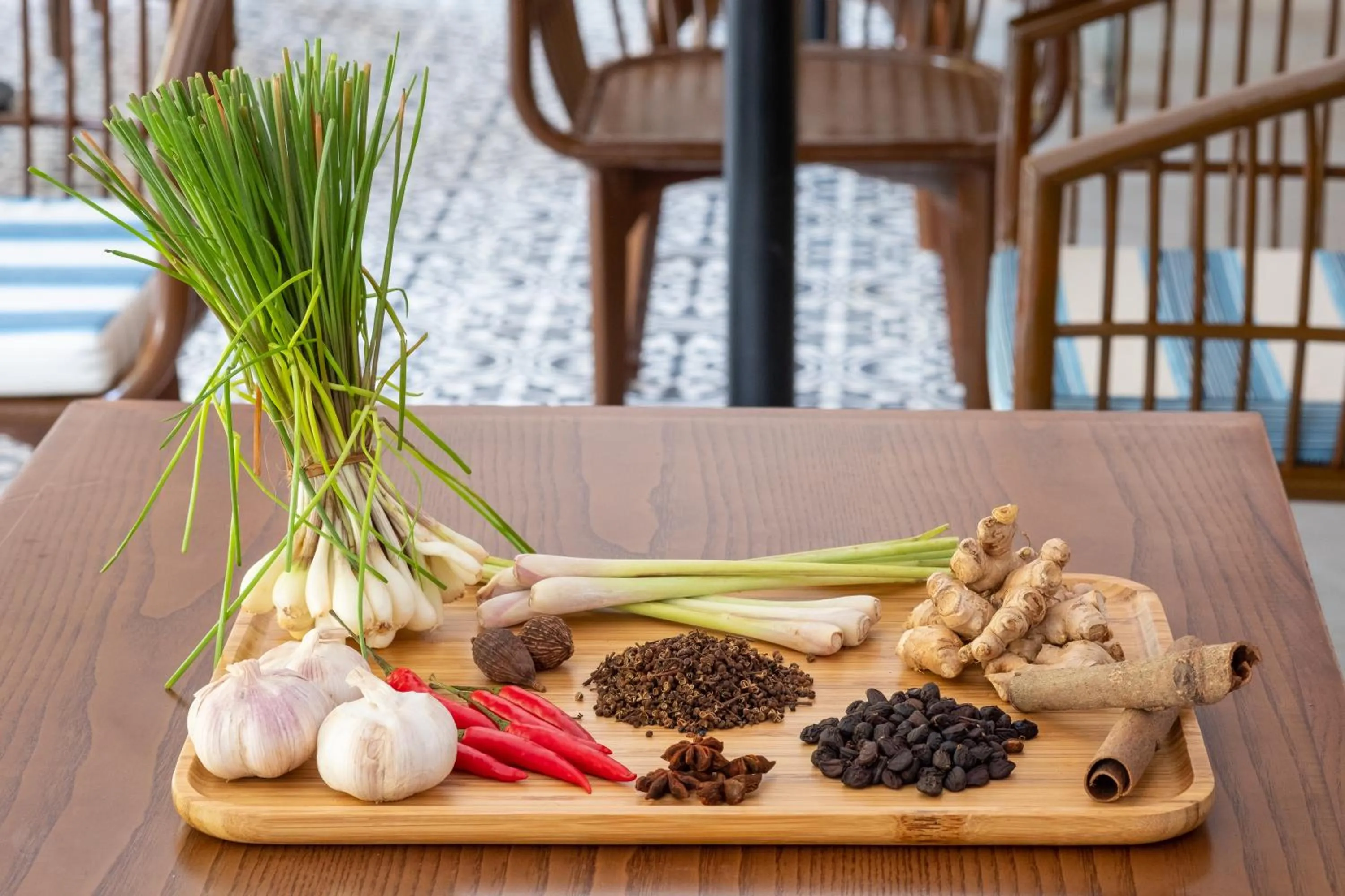 Food and drinks in Mai Chau Mountain View Resort