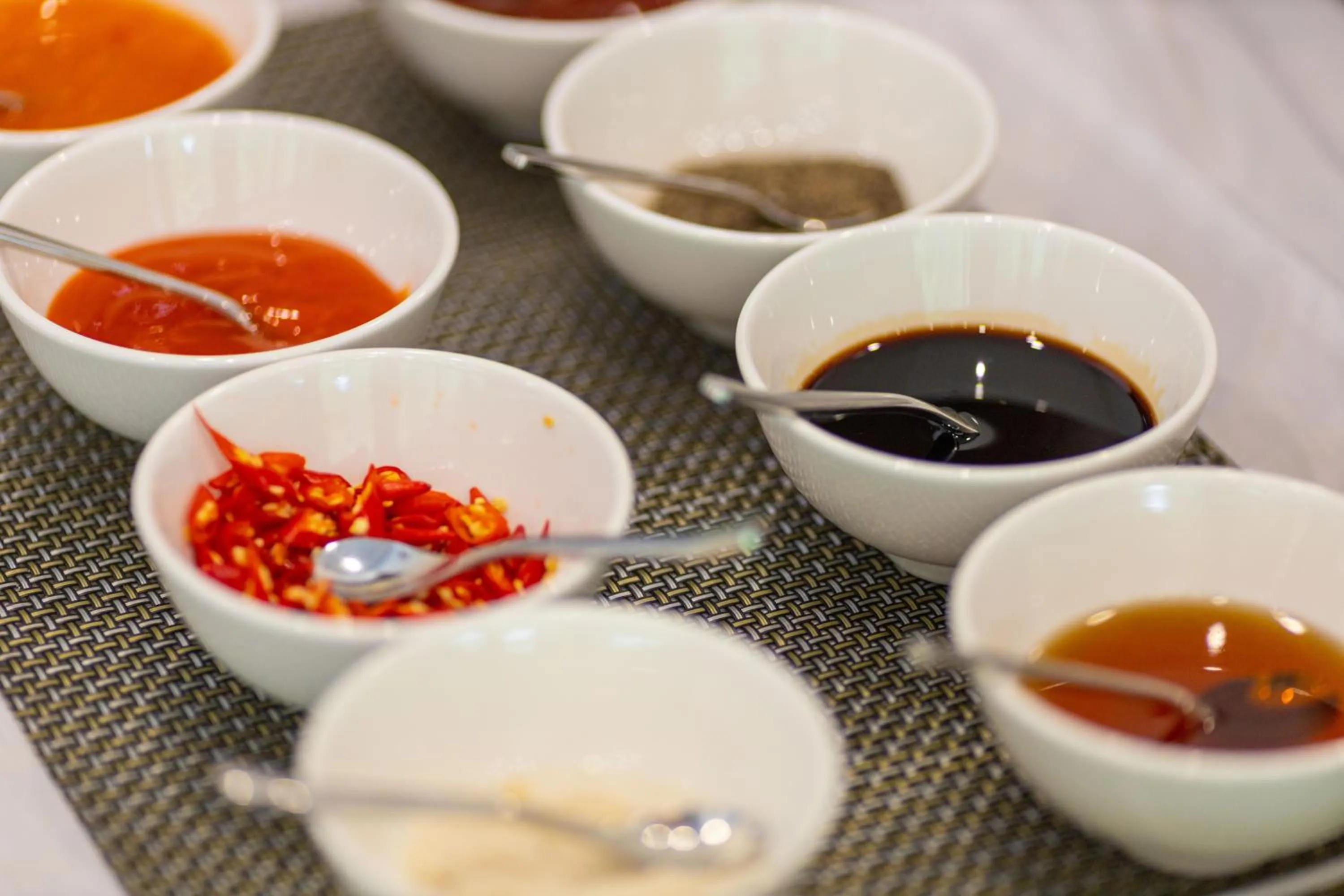 Buffet breakfast in Mai Chau Mountain View Resort