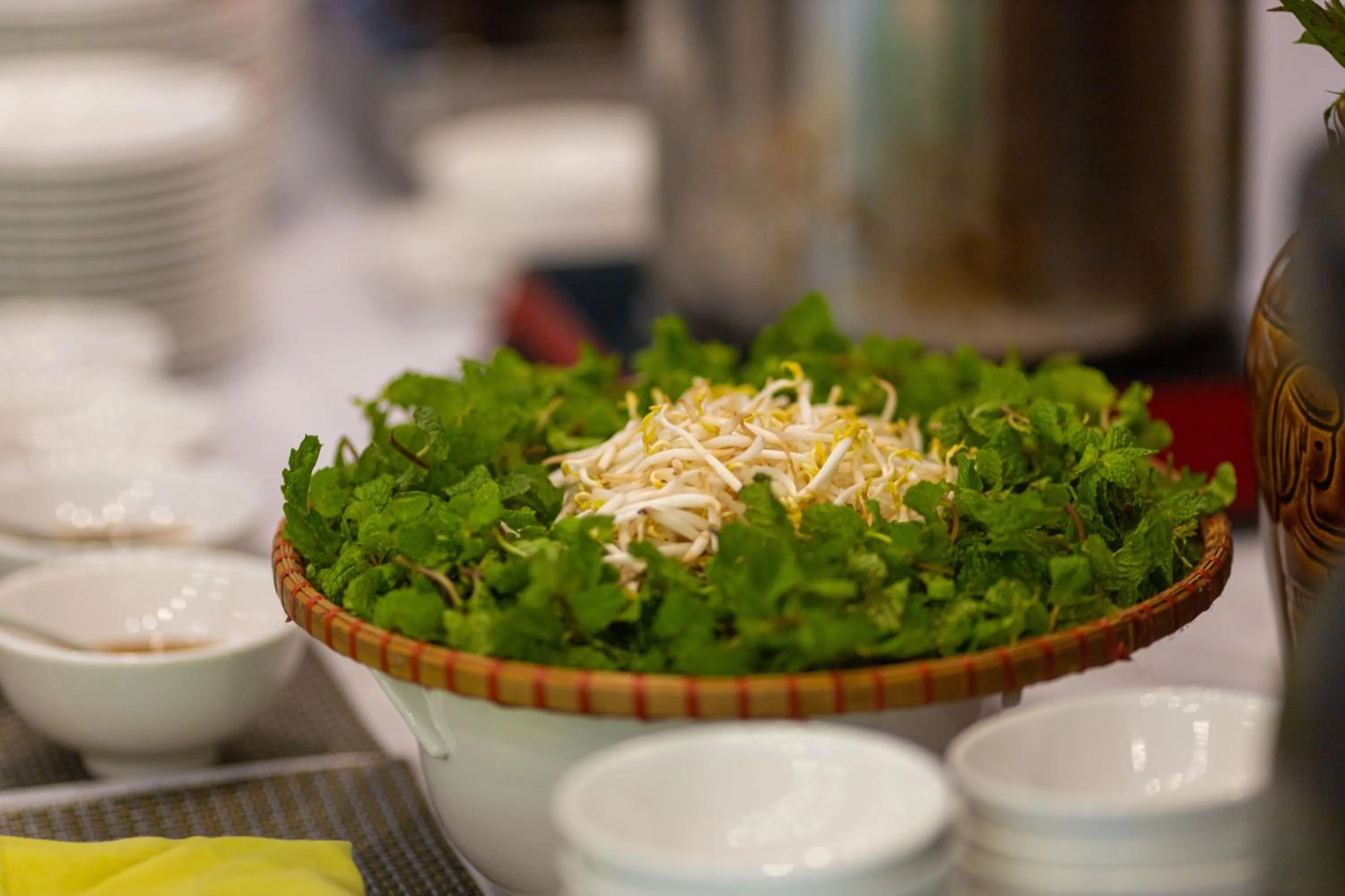 Food in Mai Chau Mountain View Resort