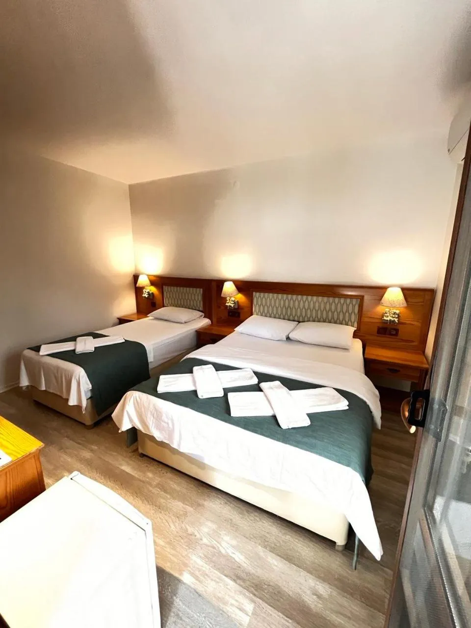 Bed in Yelken Hotel Akyaka