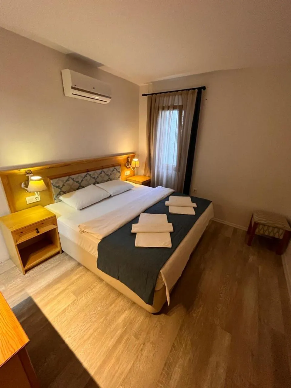 Bed in Yelken Hotel Akyaka