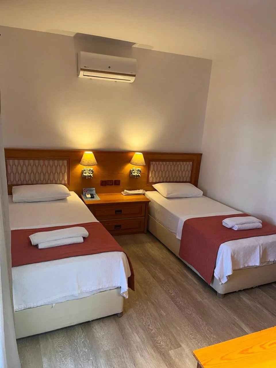 Bed in Yelken Hotel Akyaka