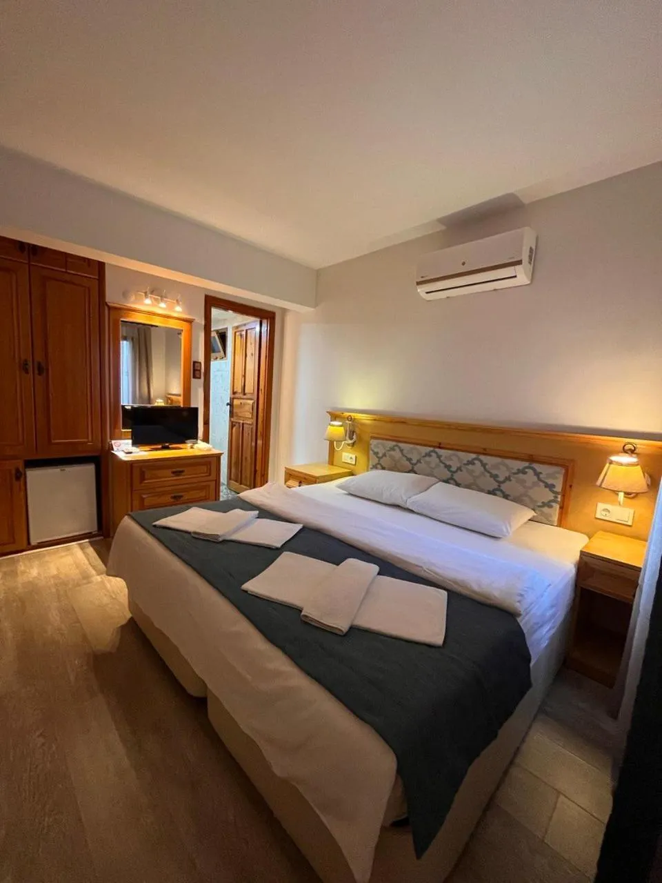 Bed in Yelken Hotel Akyaka