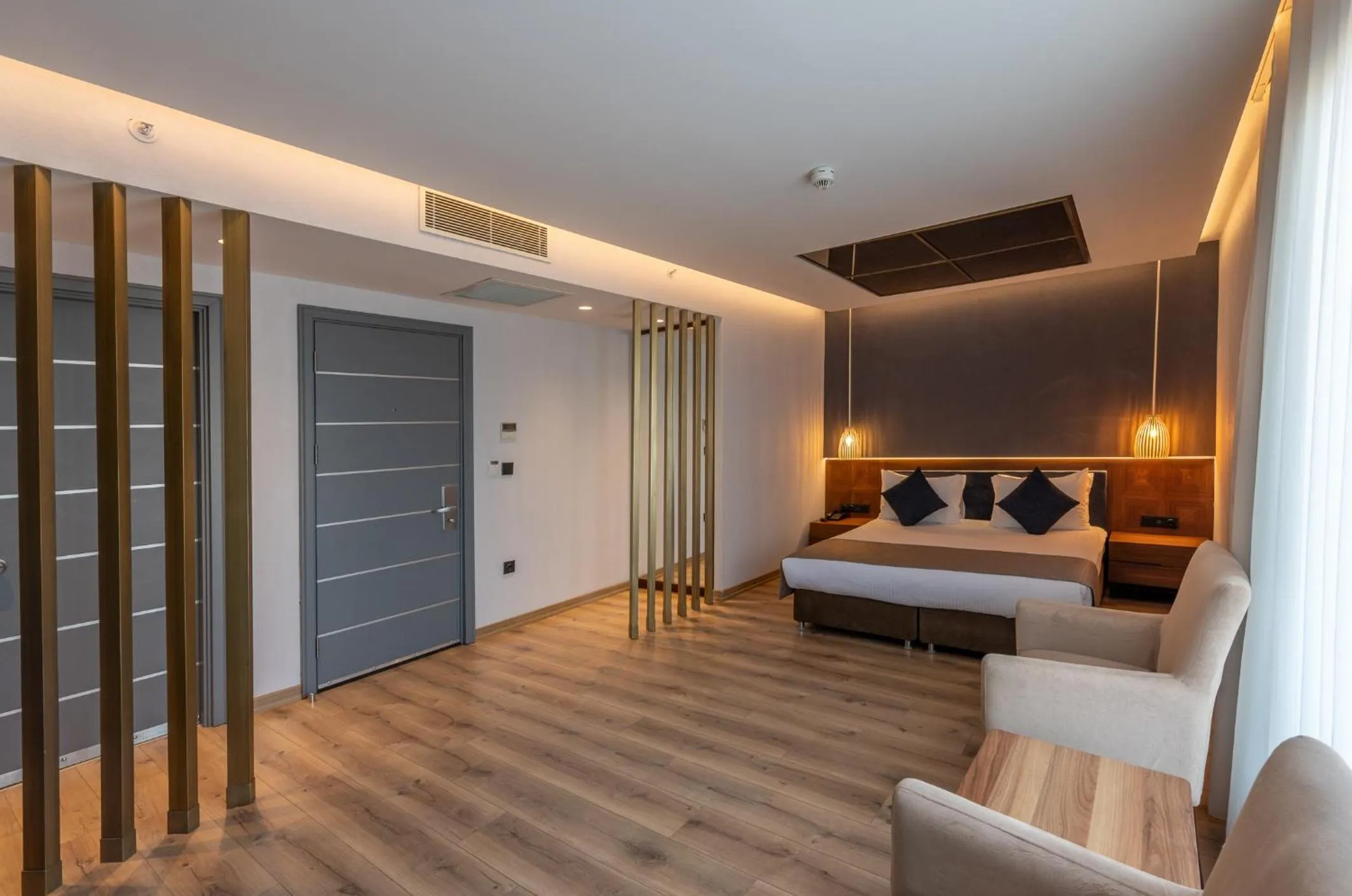 Bed in Nova Plaza Crystal Hotel & Spa