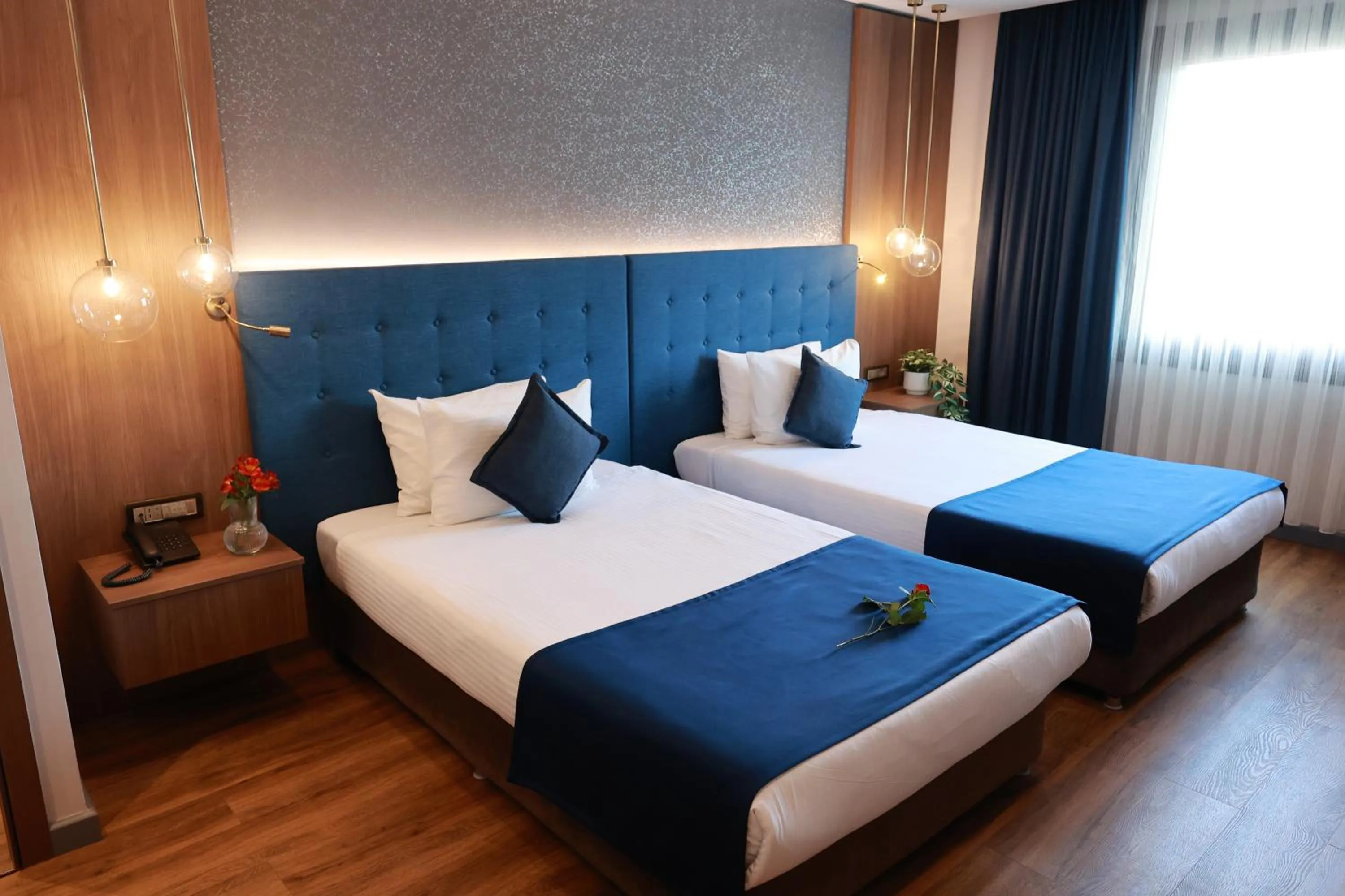 Bed in Nova Plaza Crystal Hotel & Spa