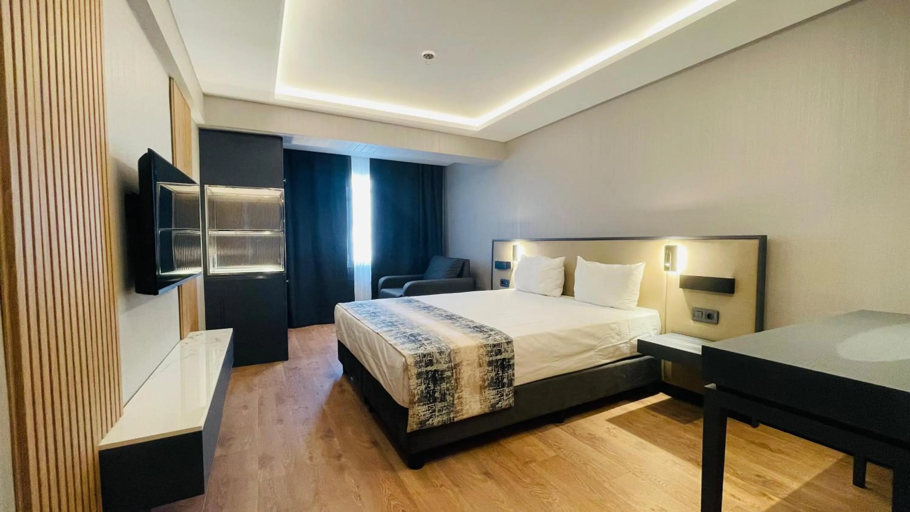 Bedroom, Bed in Osmanbey Fatih Hotel