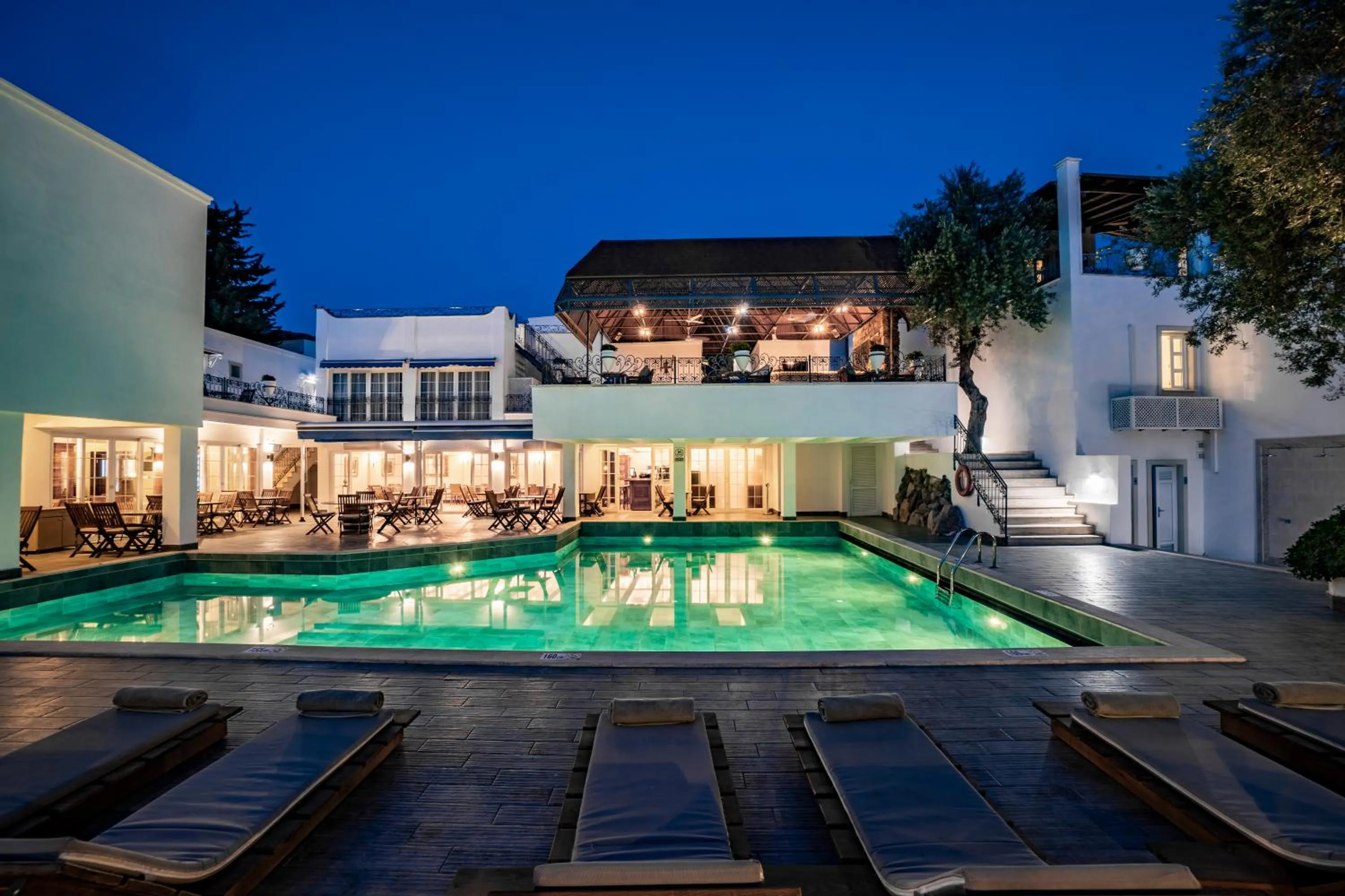 Swimming pool in Manzara Boutique Hotel - Adults Only