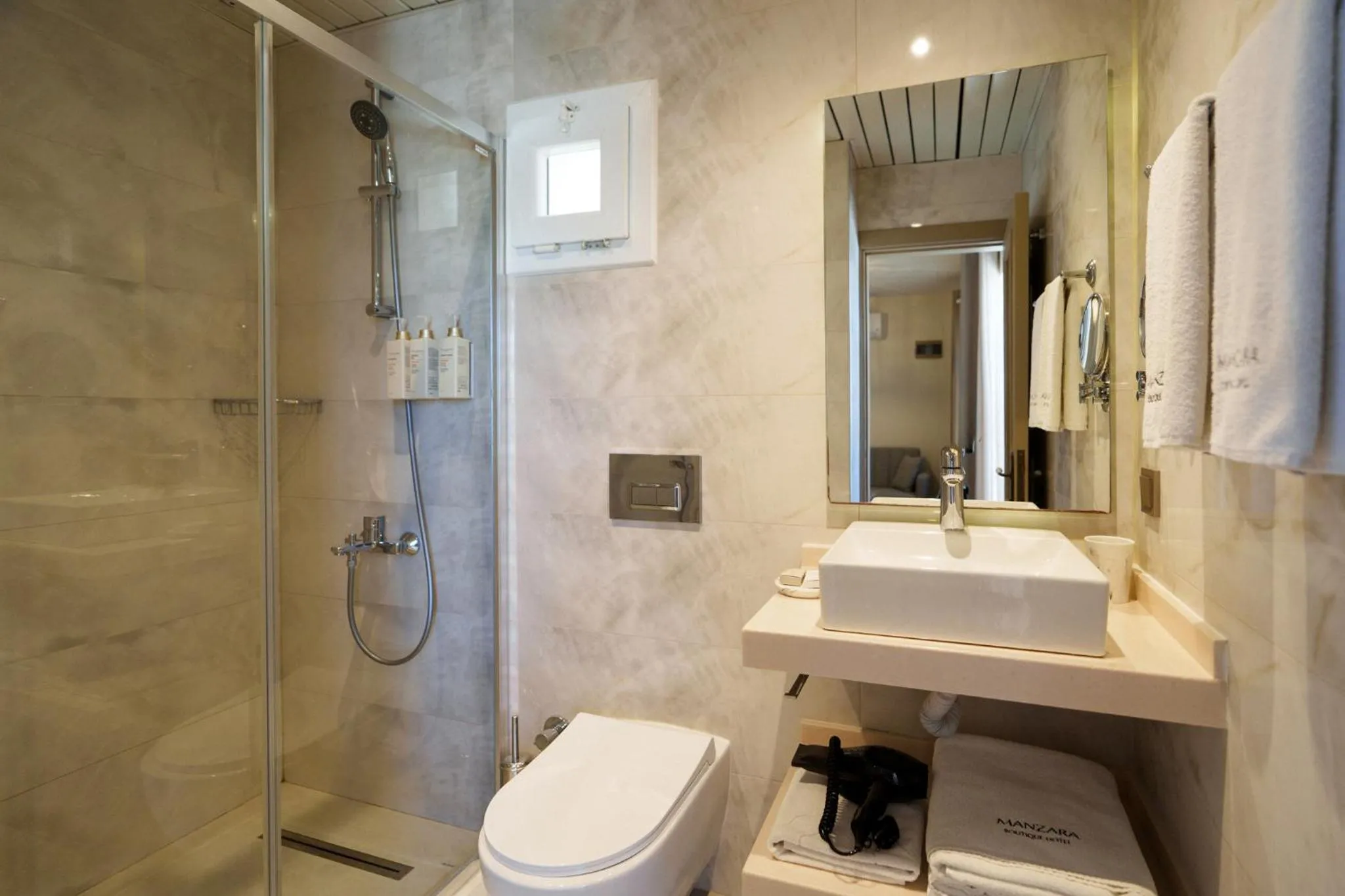 Bathroom in Manzara Boutique Hotel - Adults Only