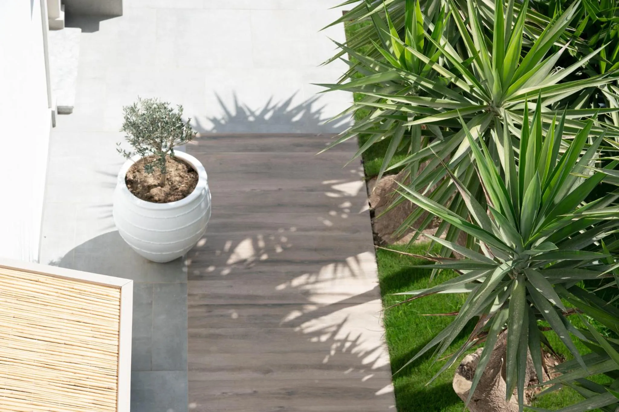 Patio in Elementa Boutique Hotel - Adults Only