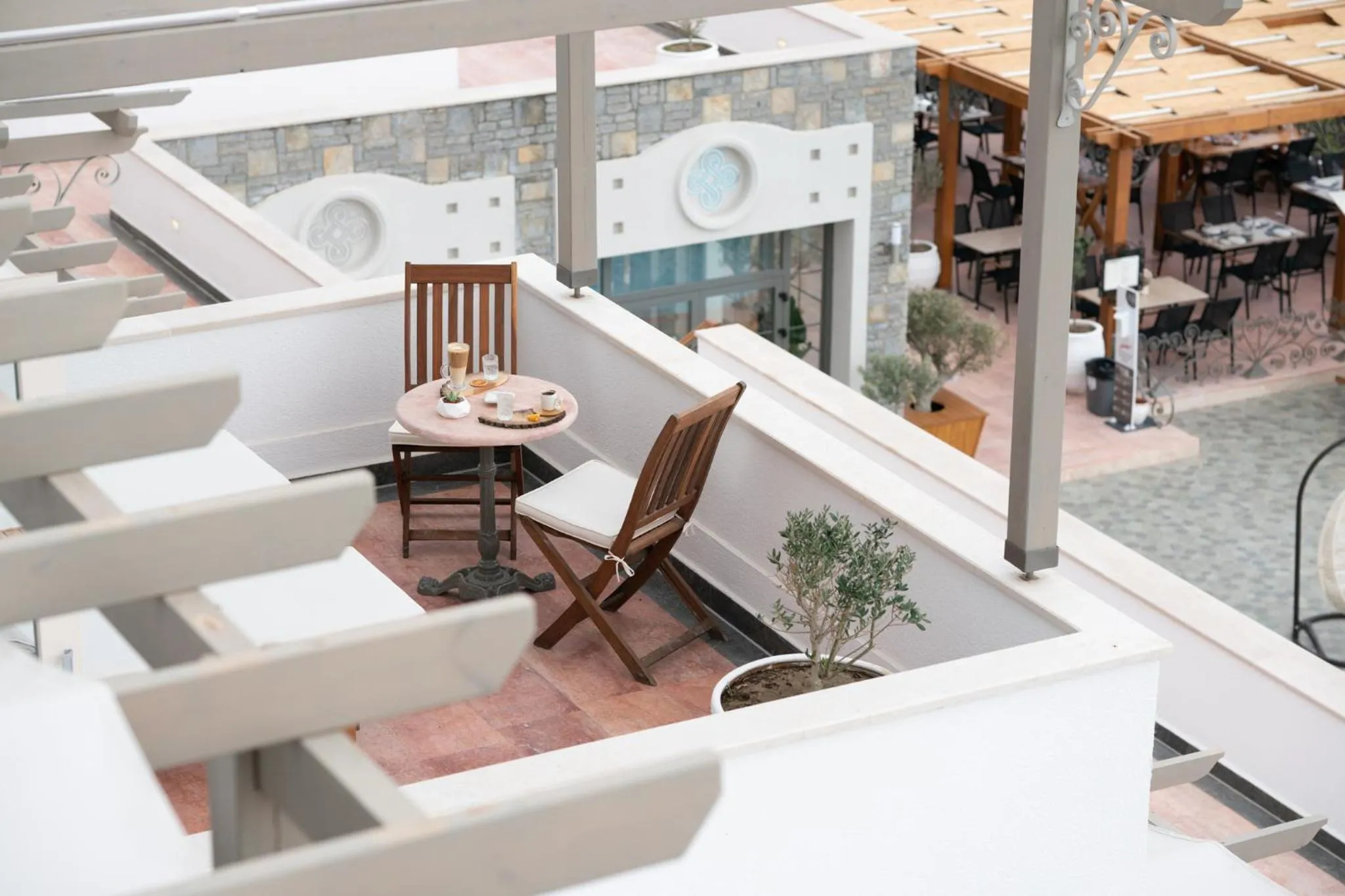 Balcony/Terrace in Elementa Boutique Hotel - Adults Only
