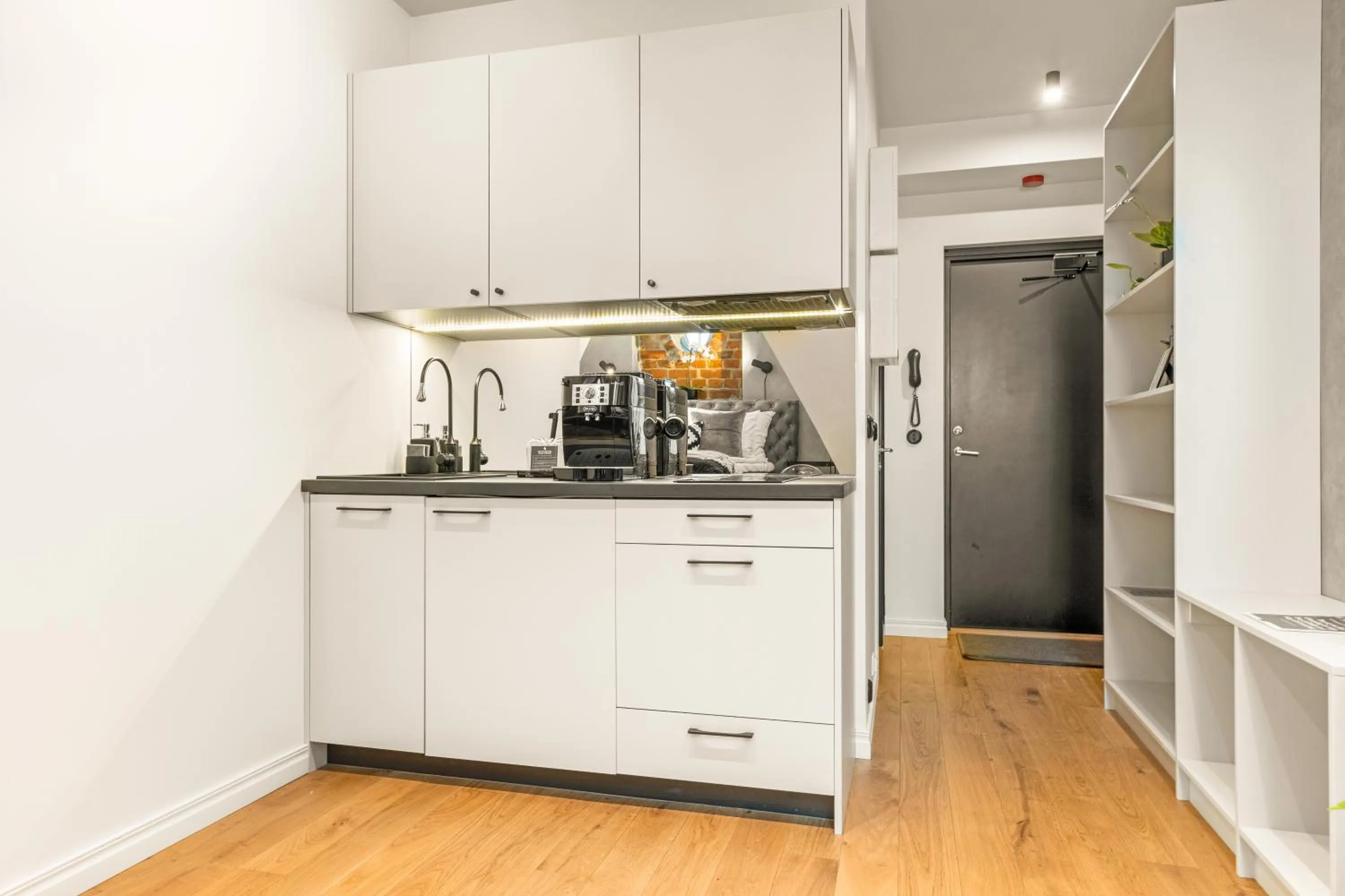 Kitchen or kitchenette in Bob W Tallinn City Centre - Avangard