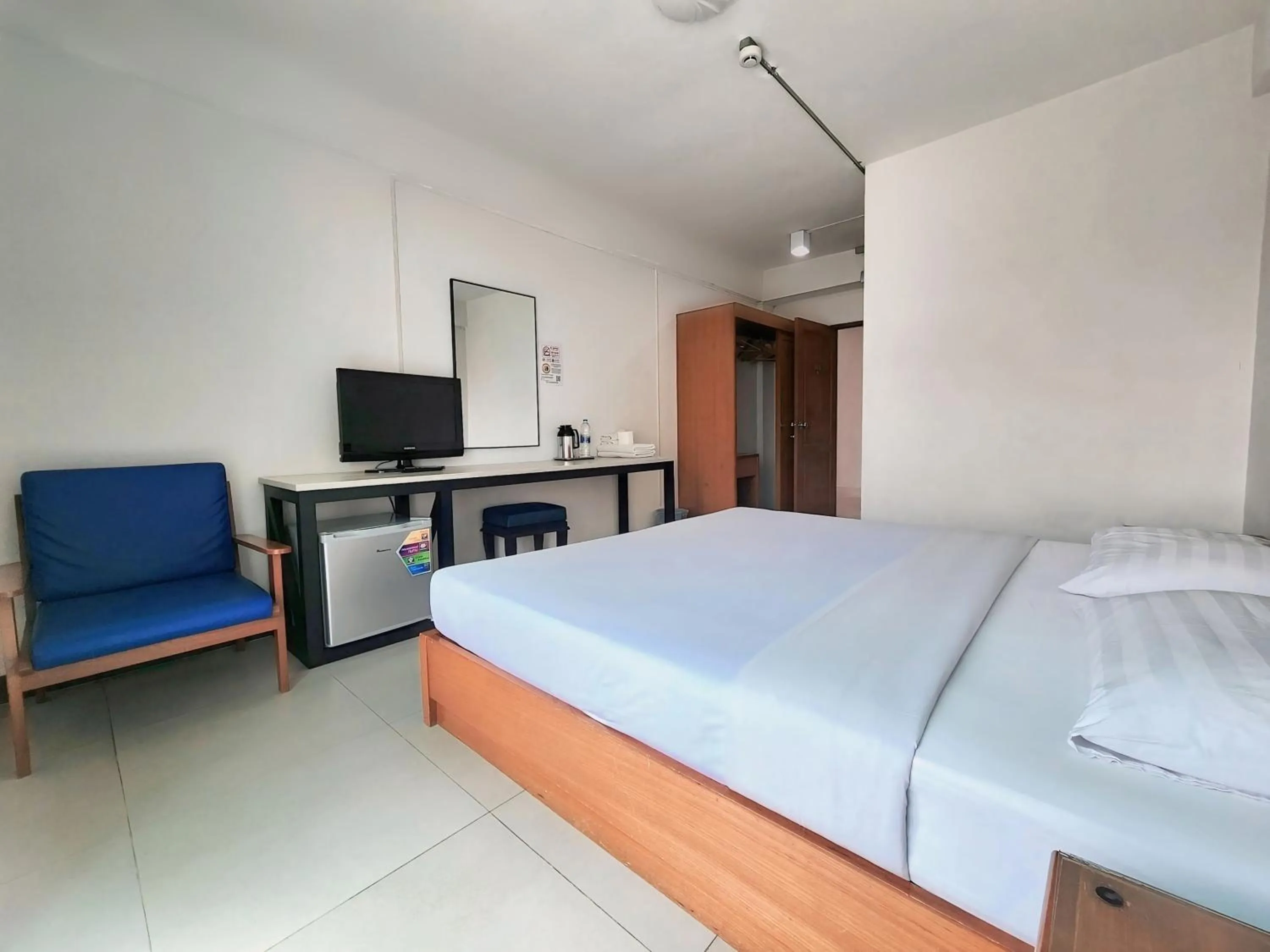 Bed in Siam Palace Hotel