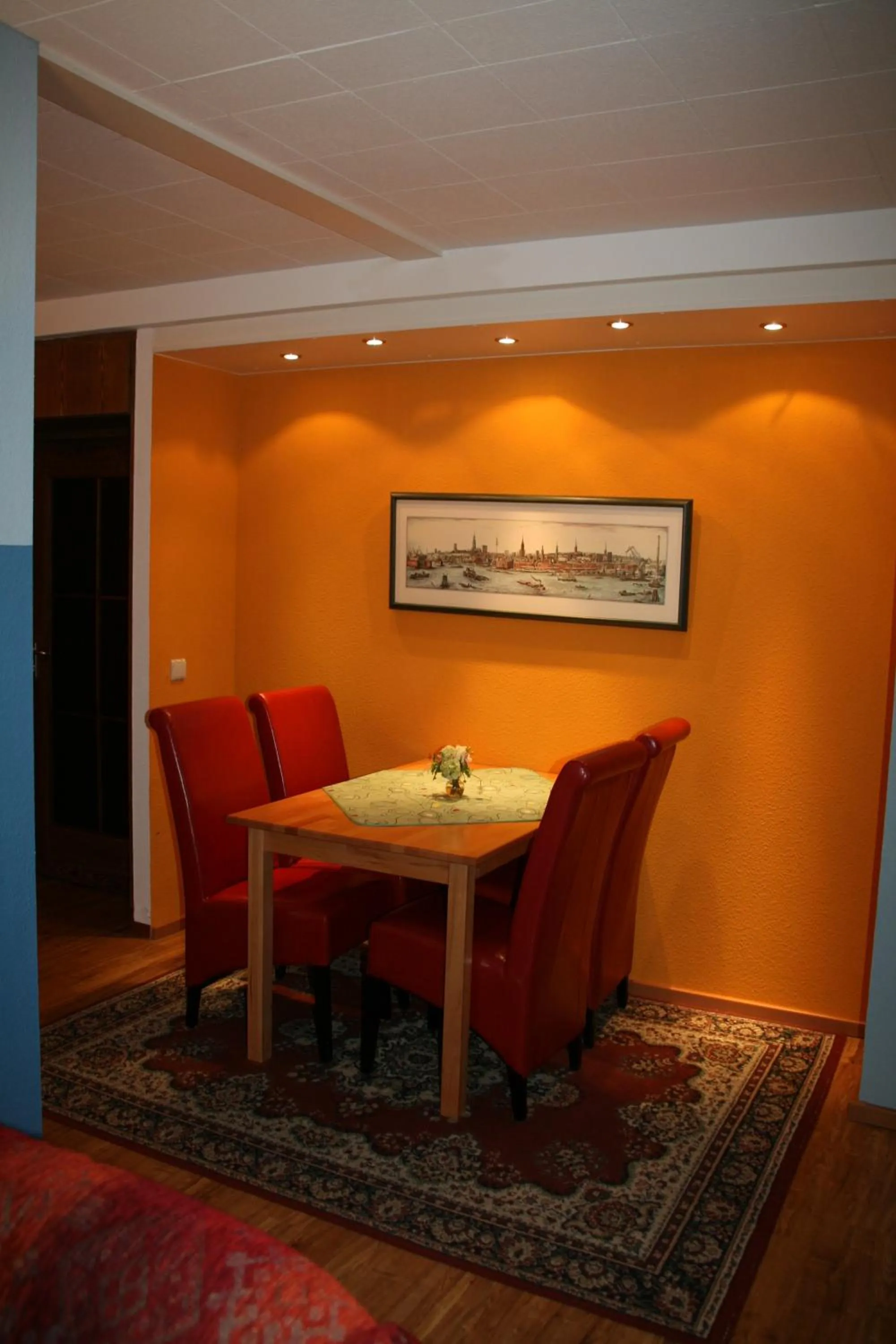 Seating area in Albertus Paris Aparthotel