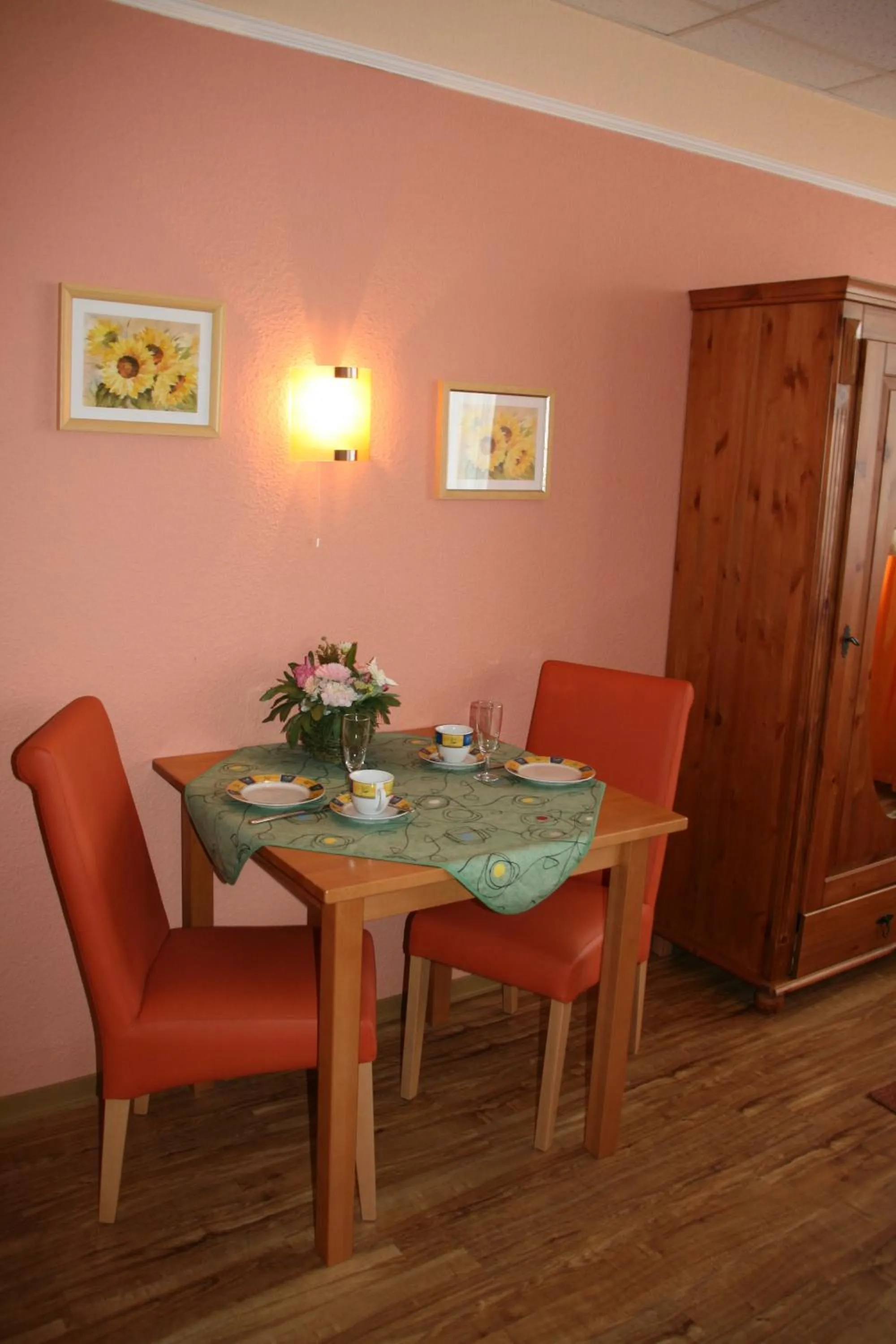 Seating area in Albertus Paris Aparthotel