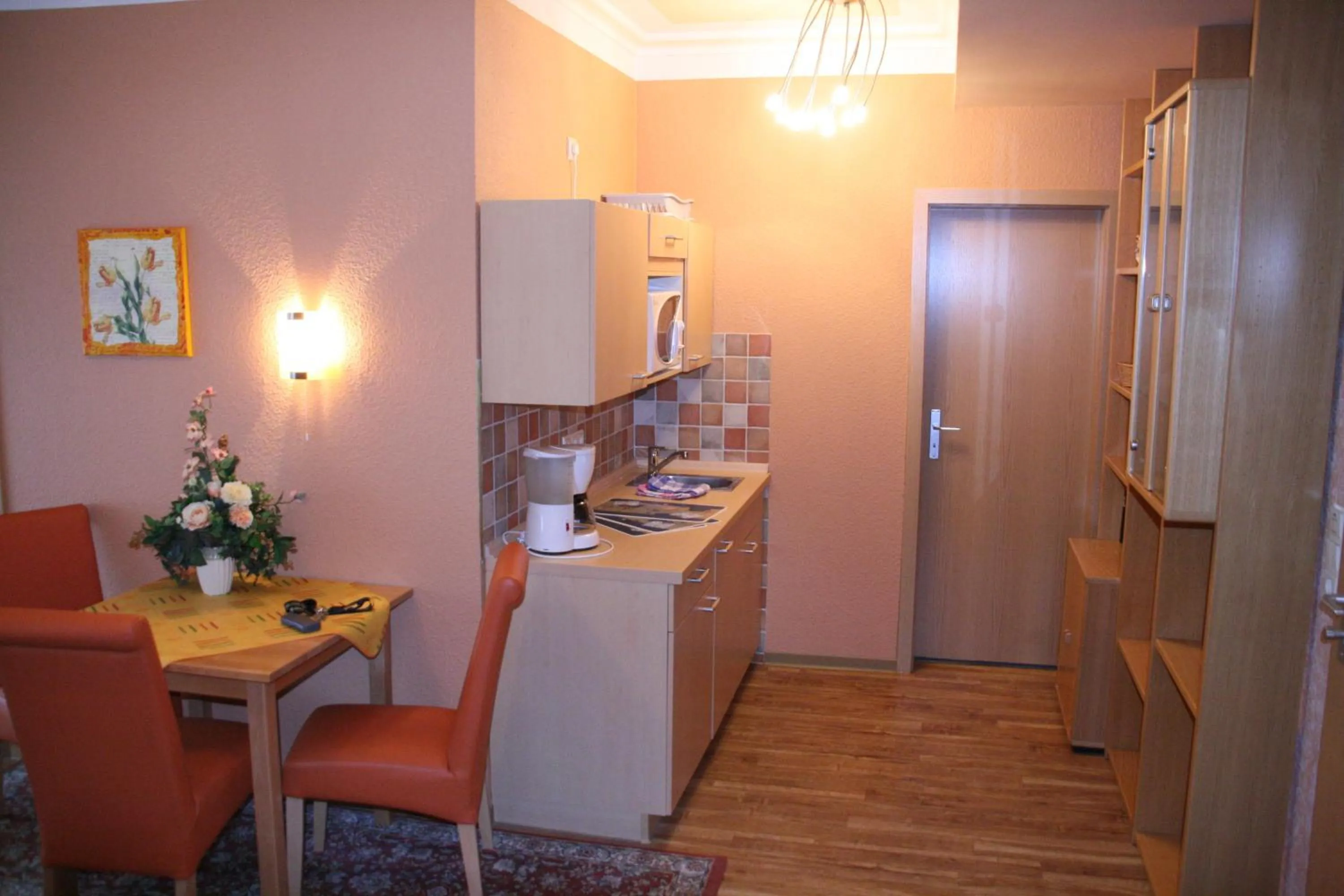 Kitchen or kitchenette in Albertus Paris Aparthotel