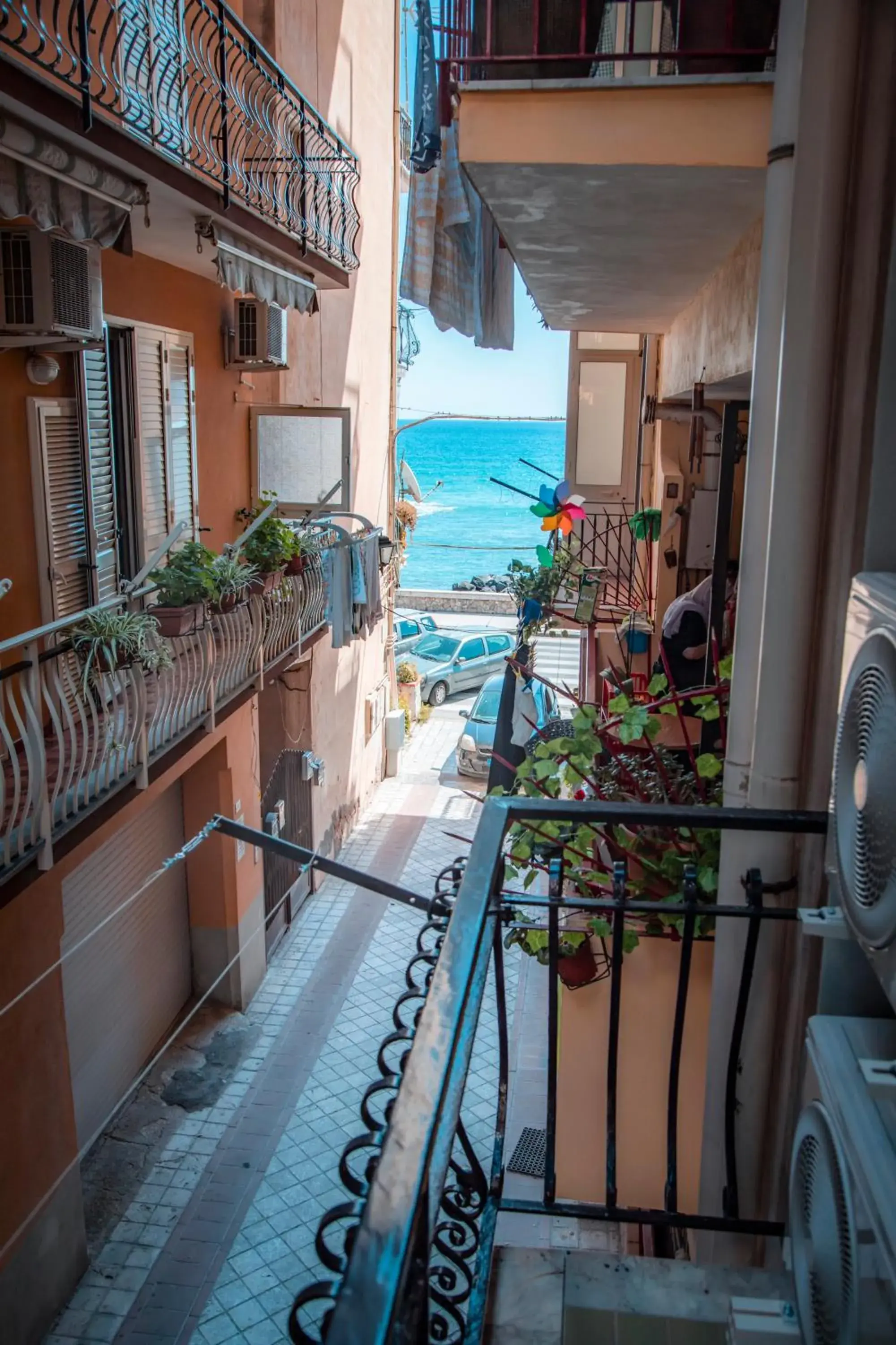 King Room with Balcony in Nery Home Giardini Naxos King Room with Balcony in Nery Home Giardini Naxos