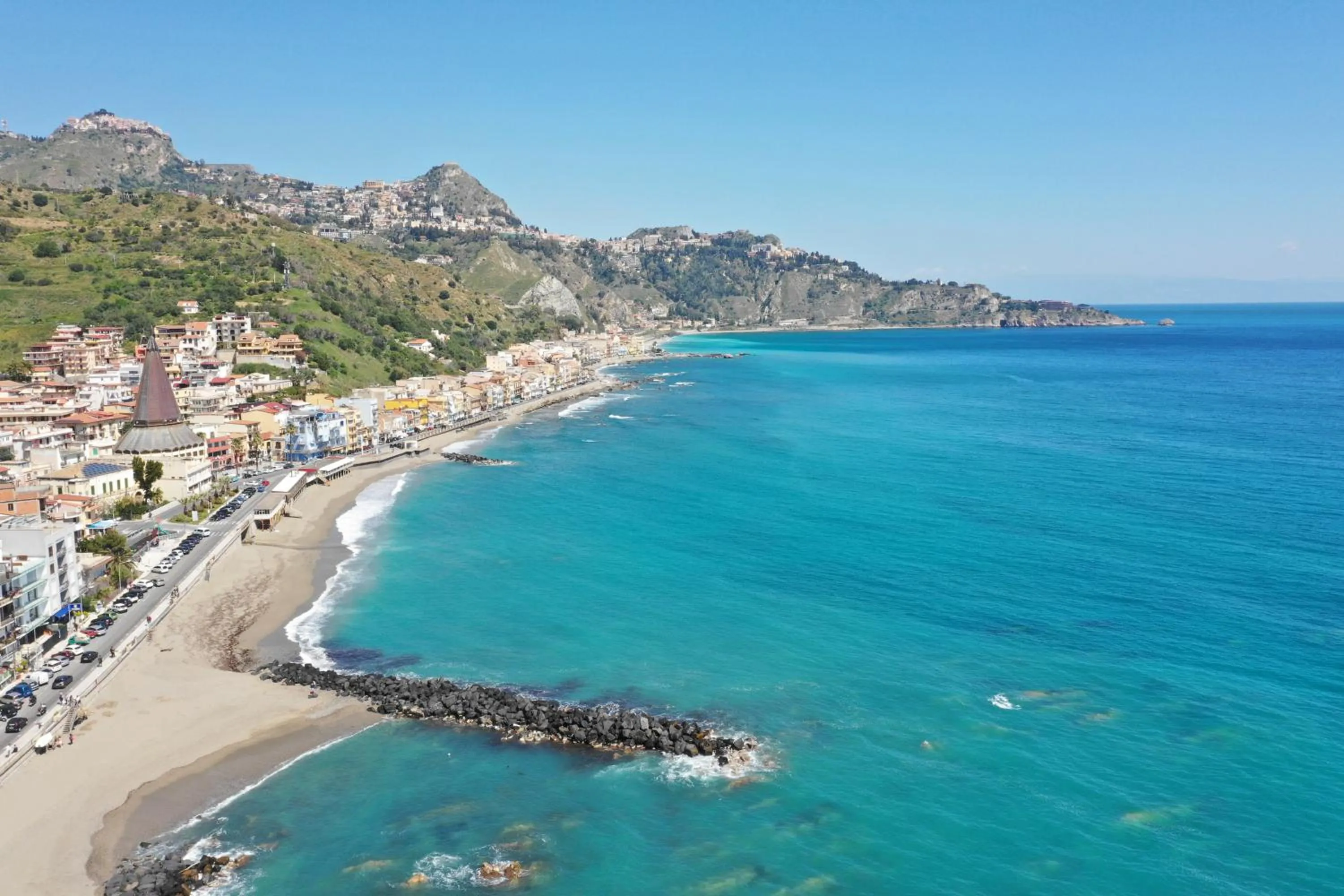 Beach in Nery Home Giardini Naxos