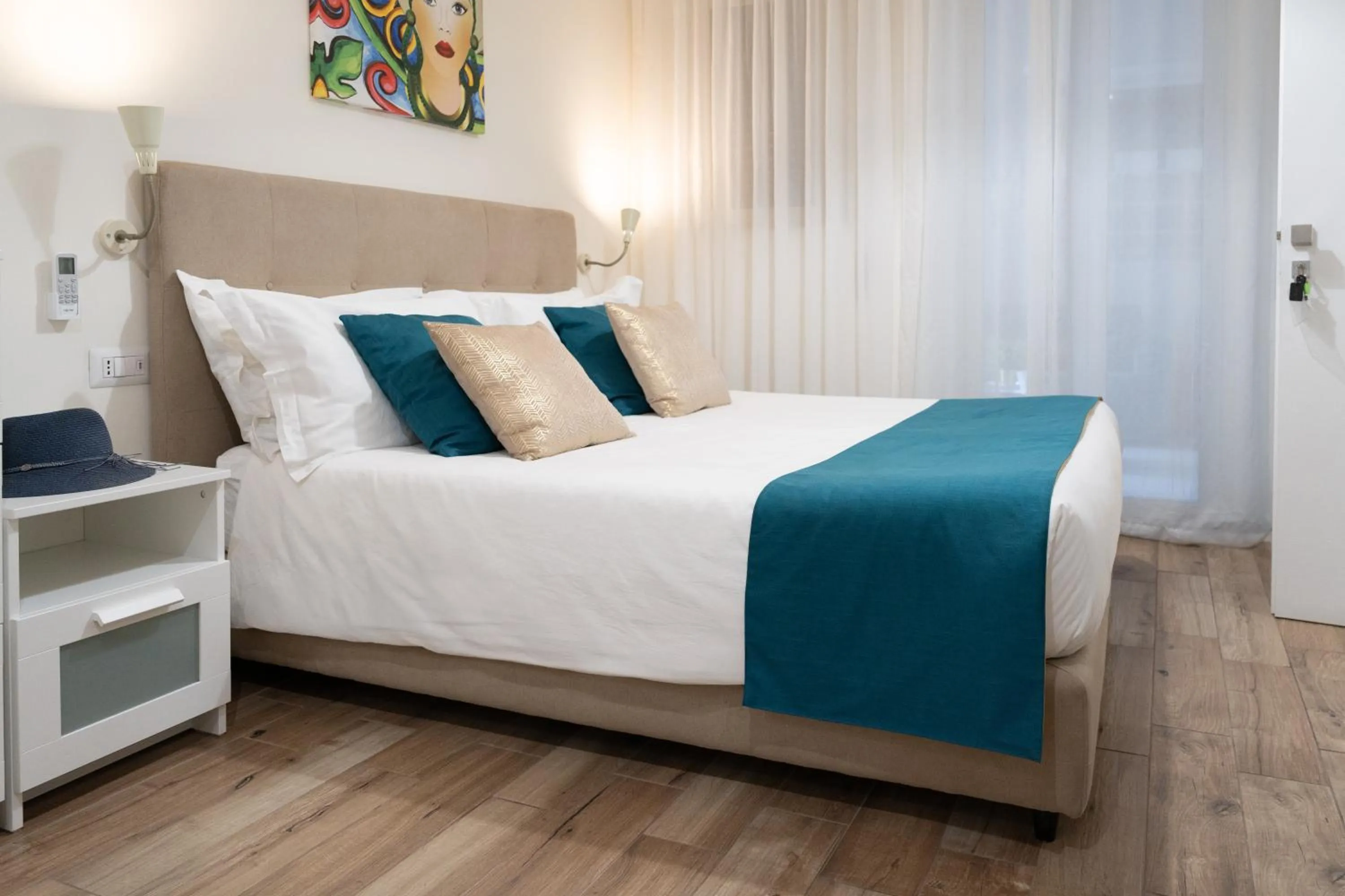 Bedroom, Bed in Nery Home Giardini Naxos