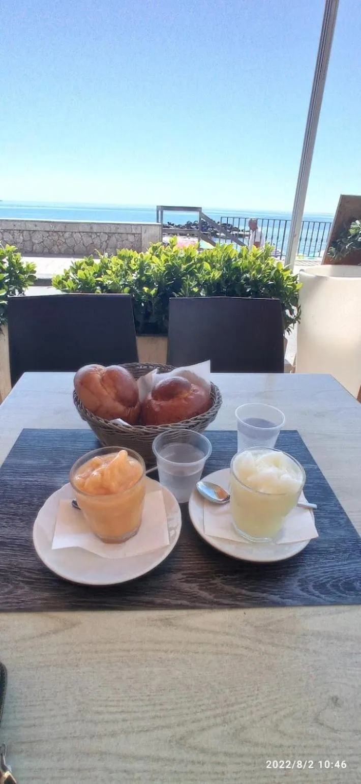 Italian breakfast in Khome Giardini Naxos