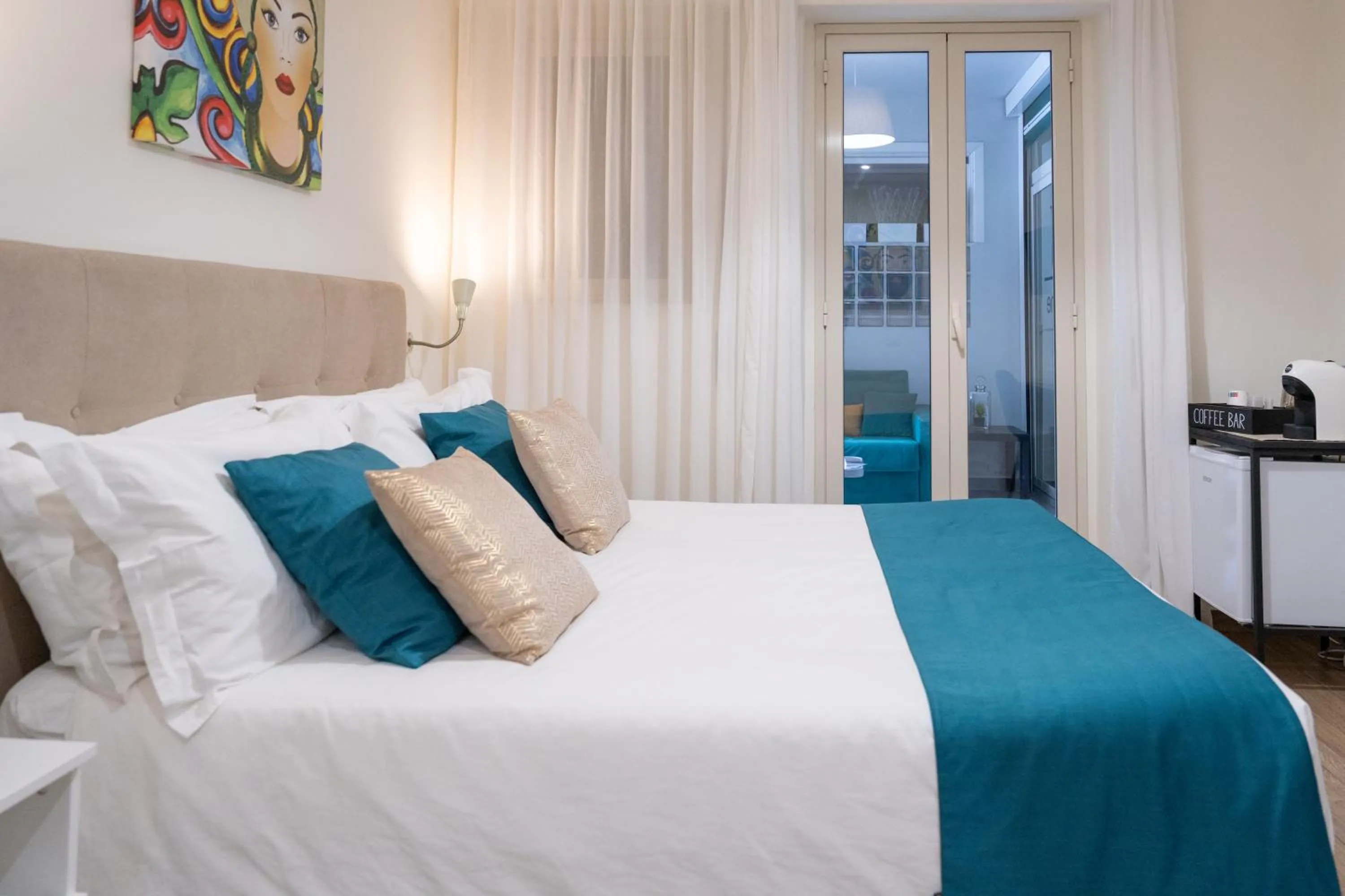 Bedroom, Bed in Nery Home Giardini Naxos