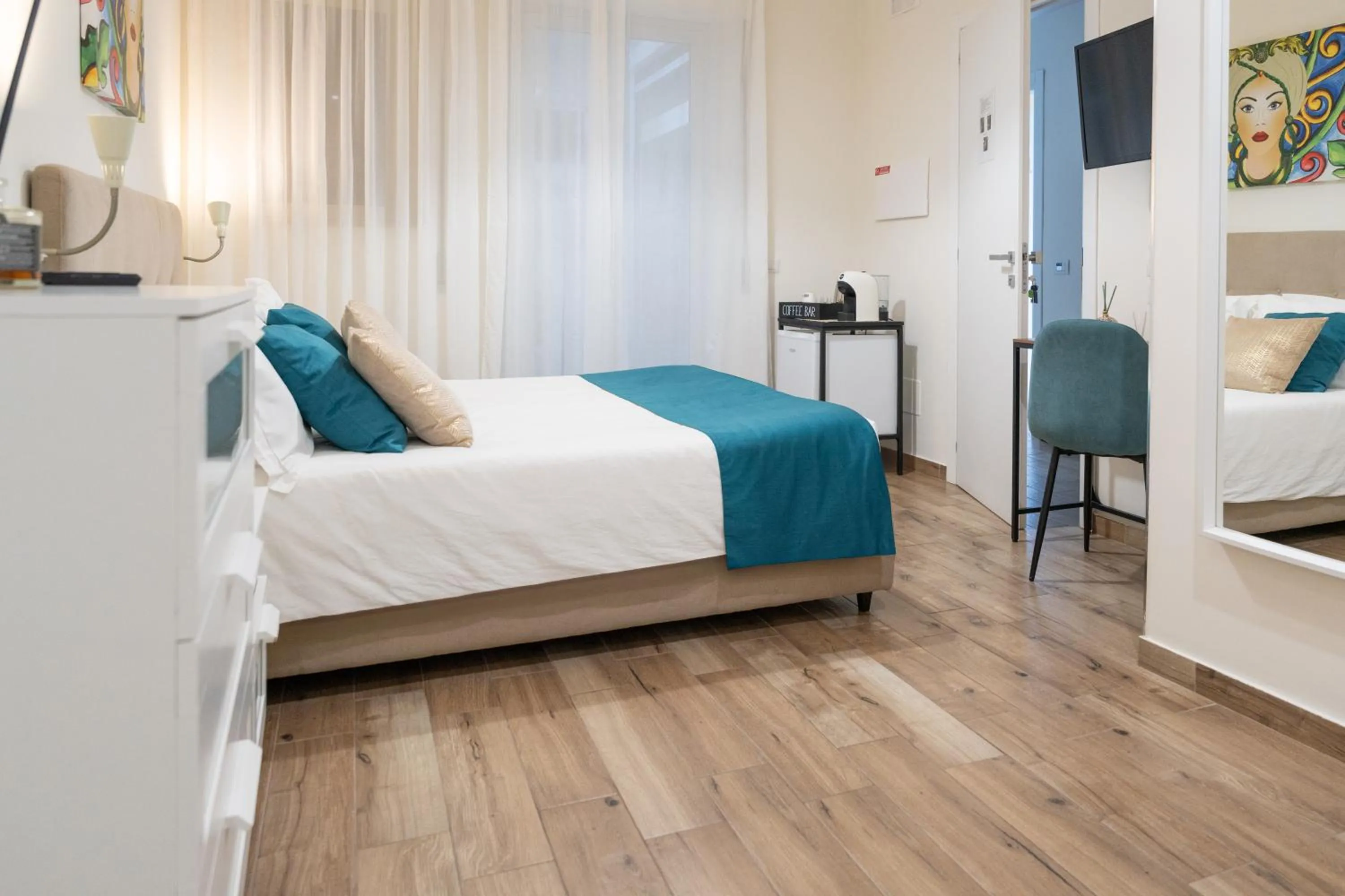 Bedroom, Bed in Nery Home Giardini Naxos