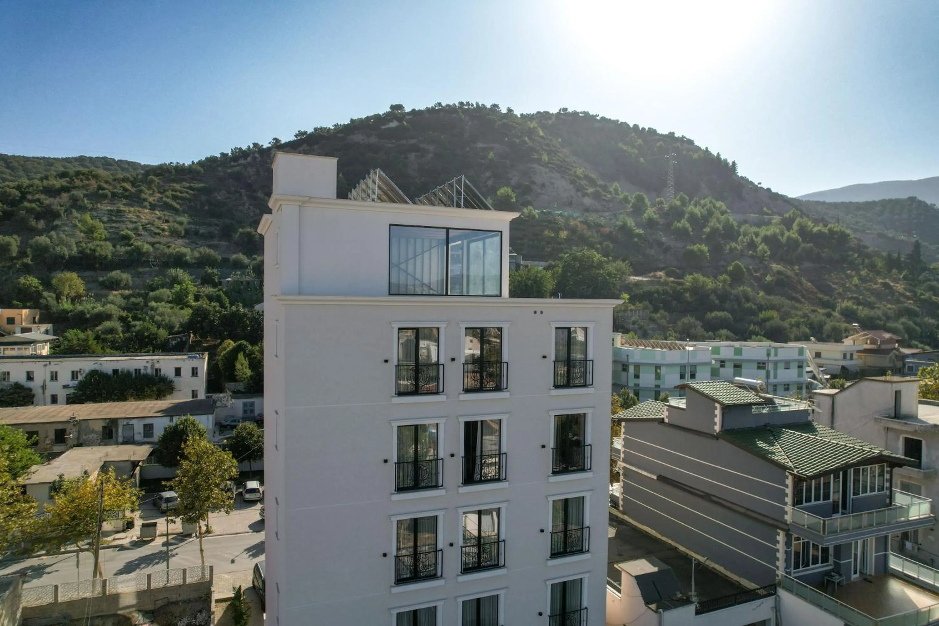 Property building in Hotel Central